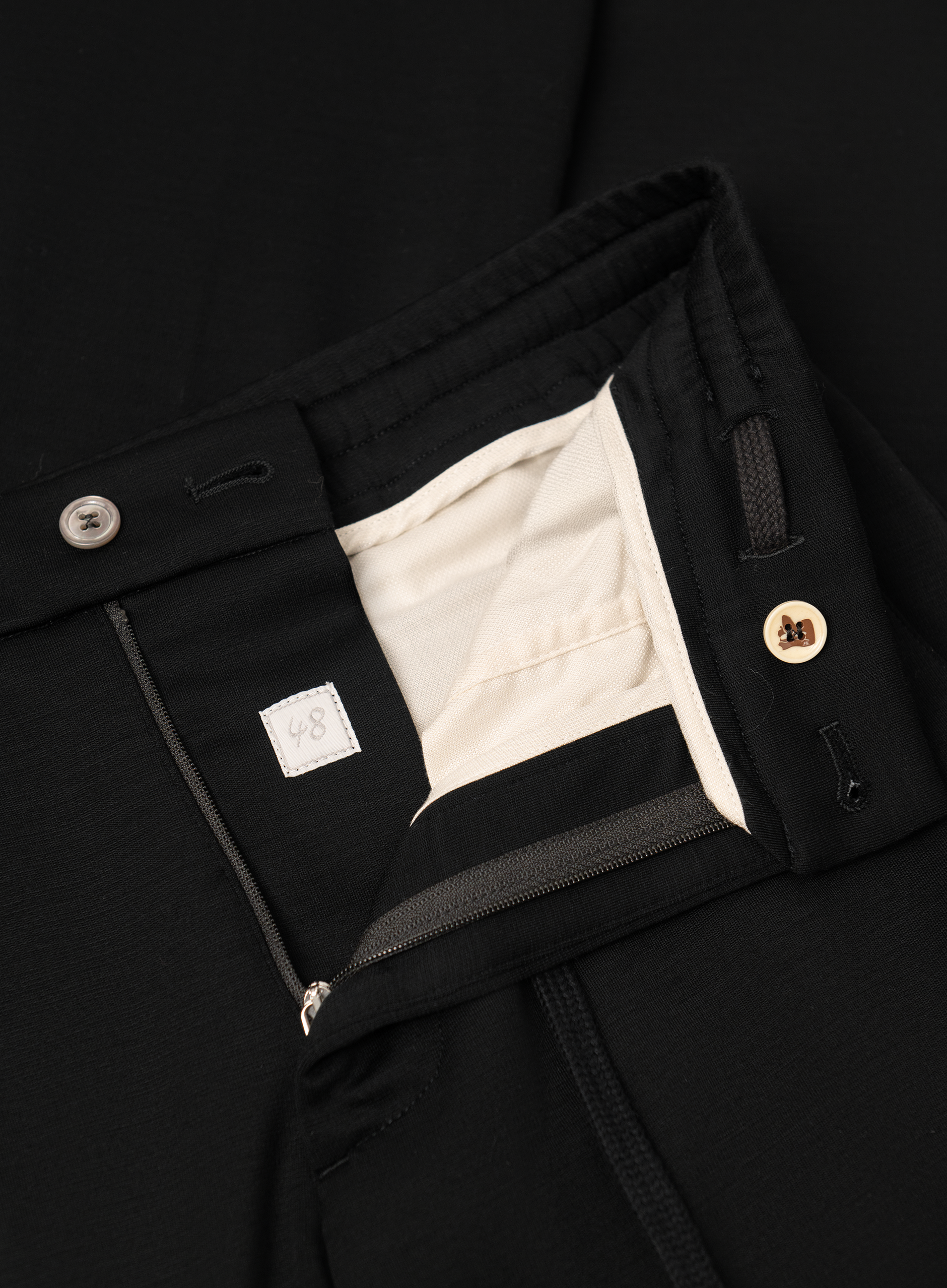 Carraciolo pantalon van wol | FULL_WIDTH | Zwart