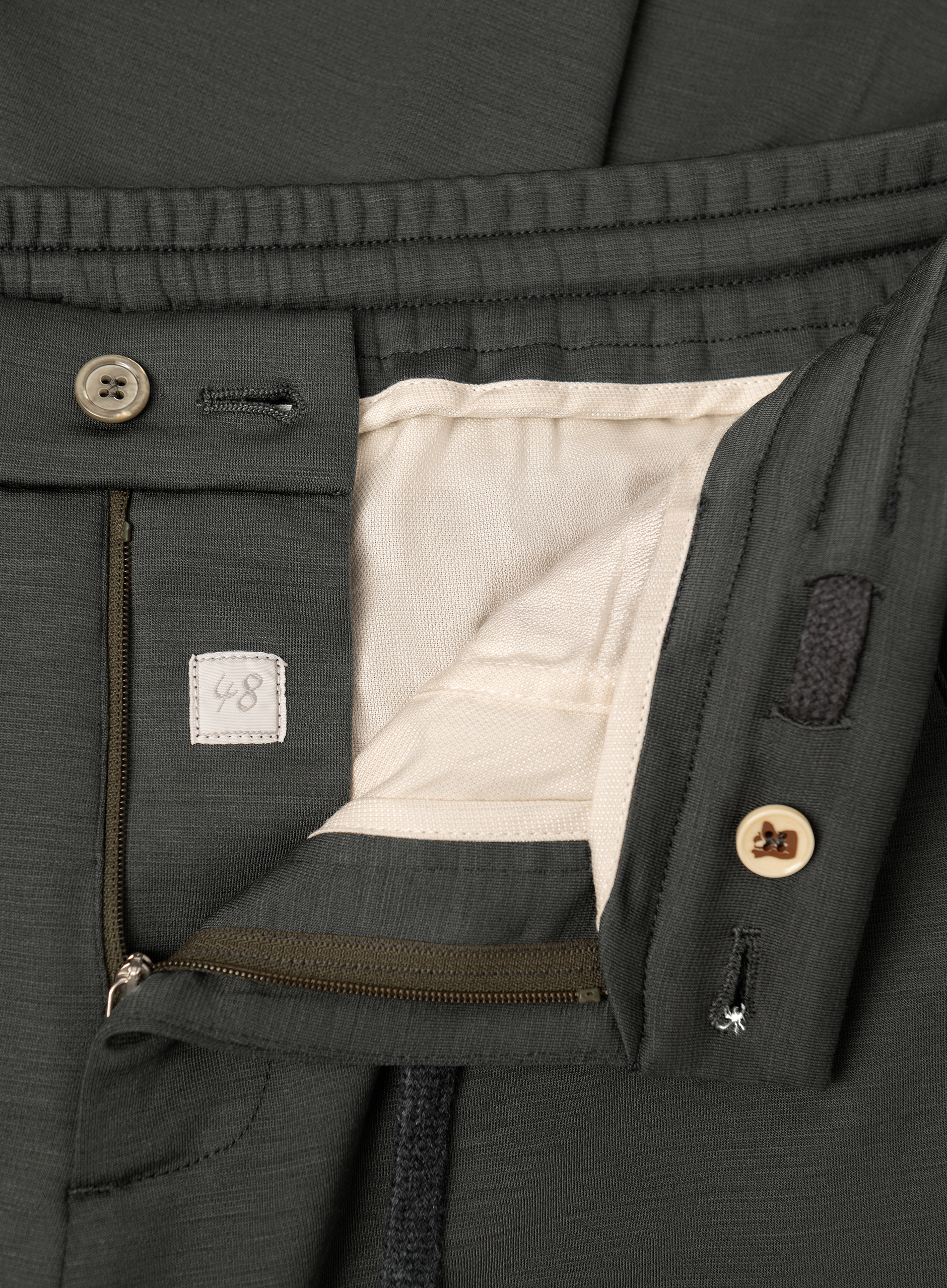 Carraciolo wollen pantalon | FULL_WIDTH | Groen