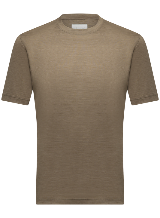 T-shirt van Scheerwol | Beige
