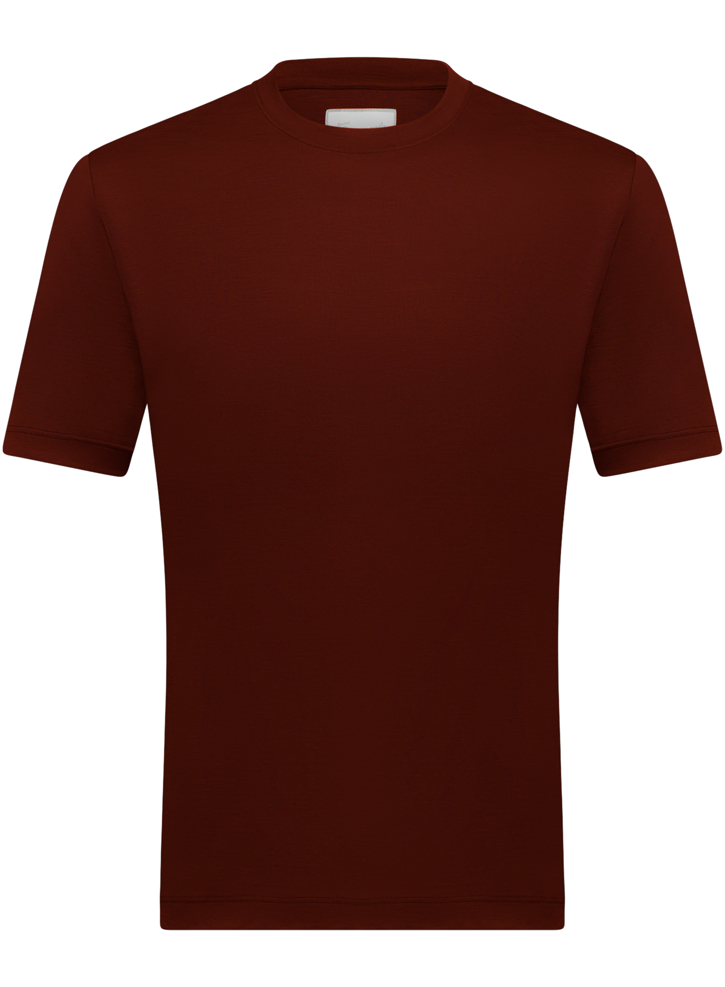 T-shirt van Scheerwol | FULL_WIDTH | Roest