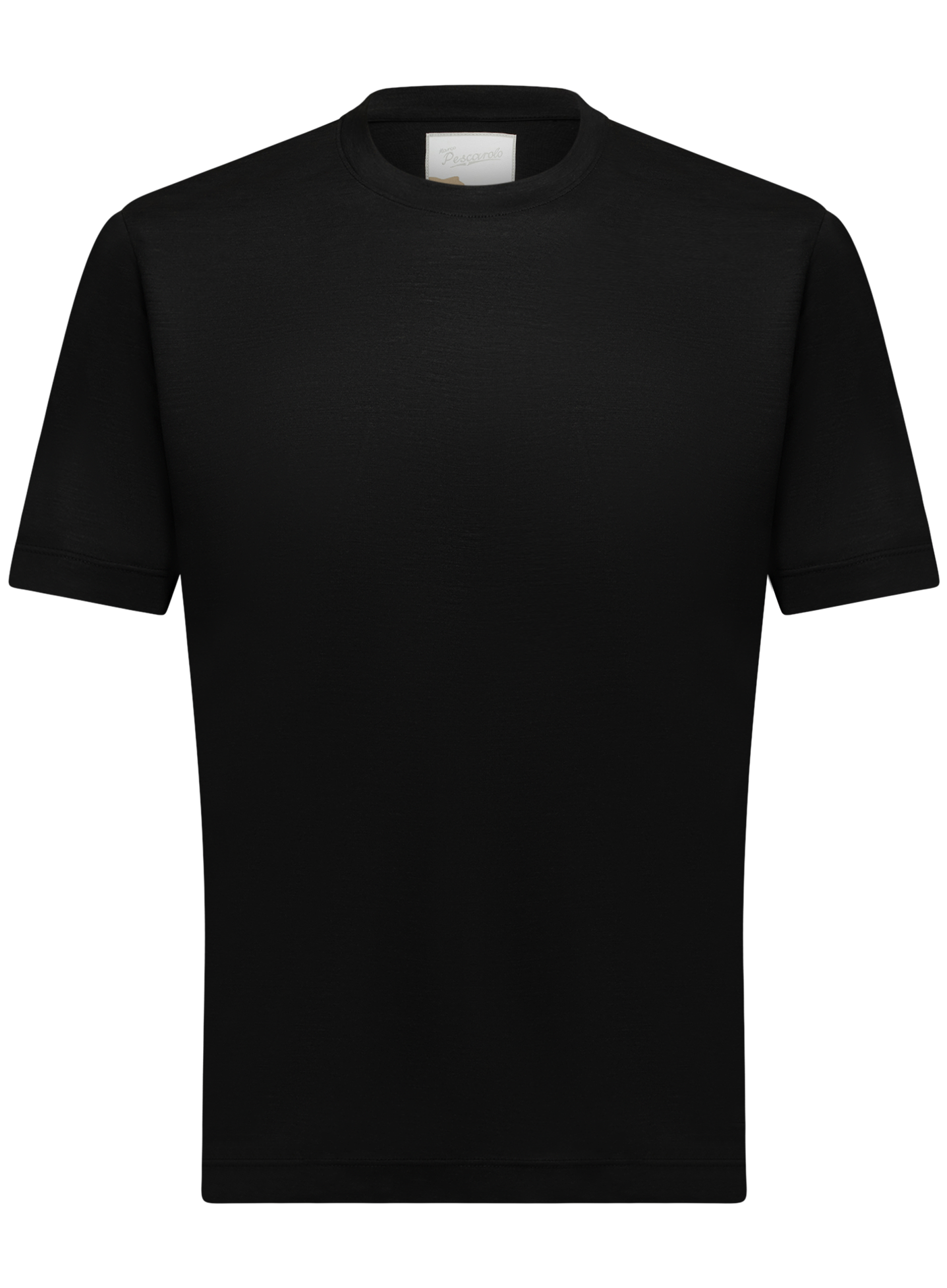 T-shirt van Scheerwol | FULL_WIDTH | Zwart