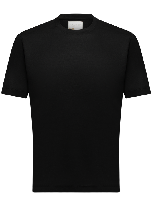 T-shirt van Scheerwol | FULL_WIDTH | Zwart