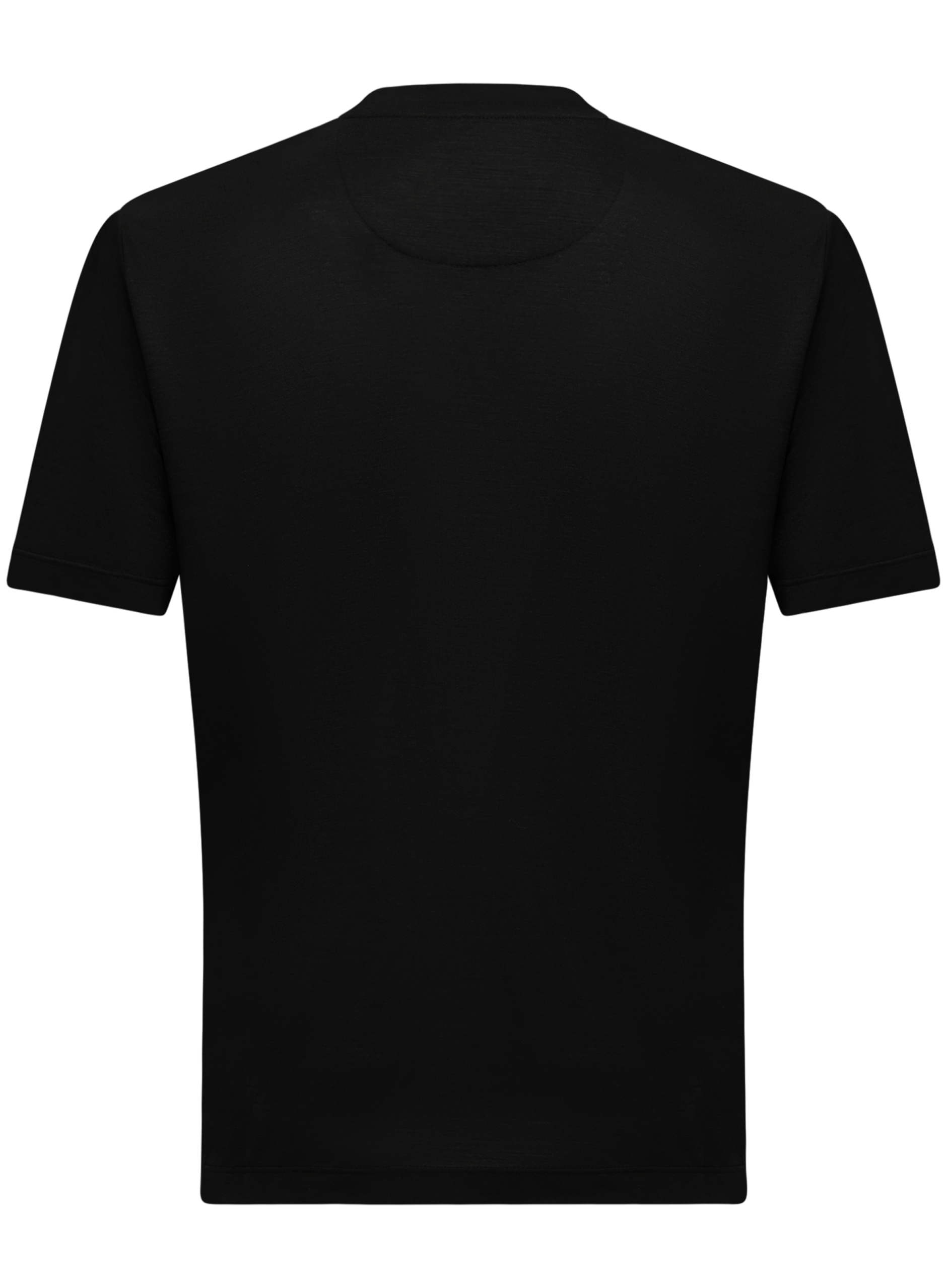 T-shirt van Scheerwol | Zwart