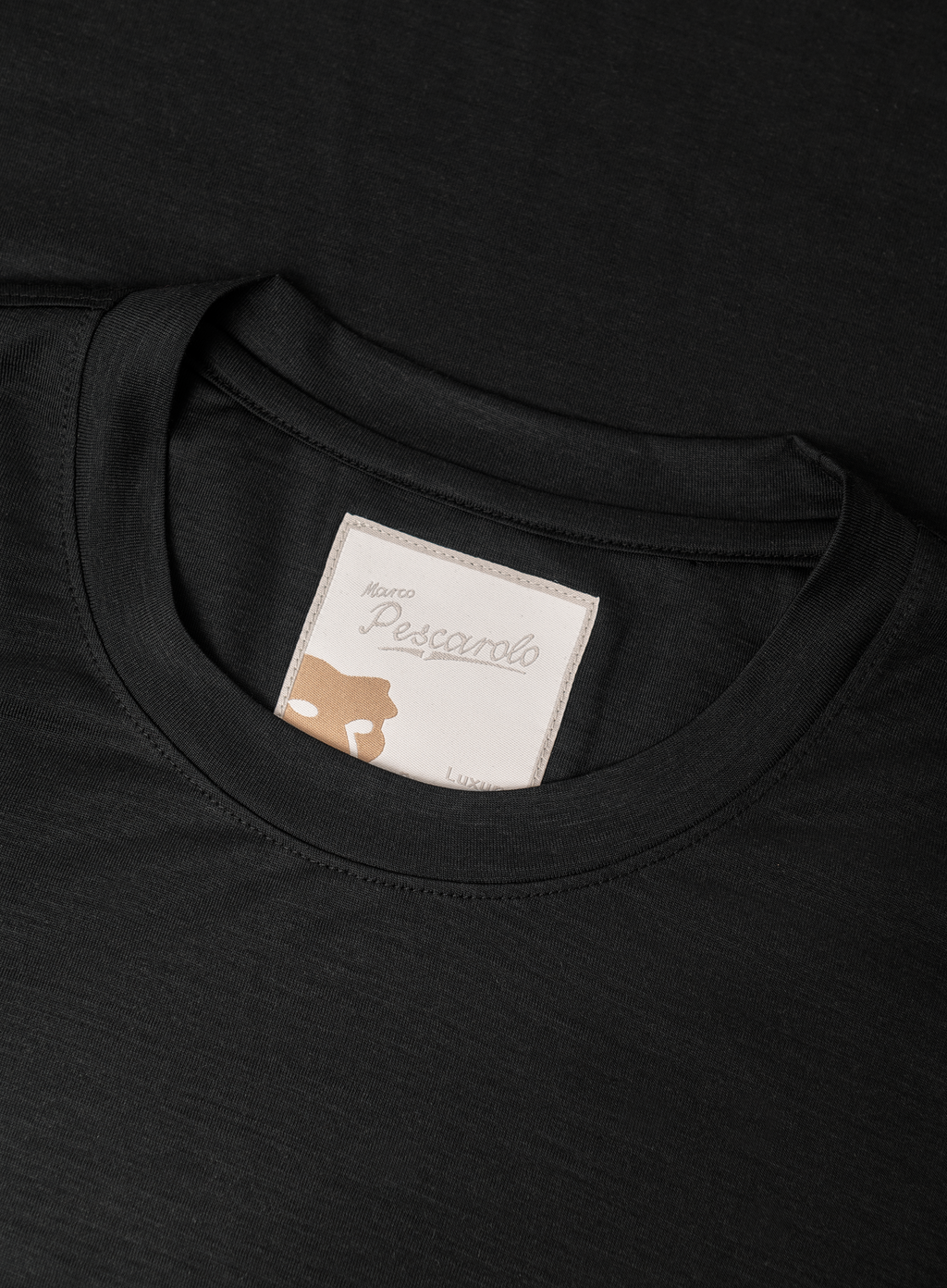 T-shirt van Scheerwol | FULL_WIDTH | Zwart