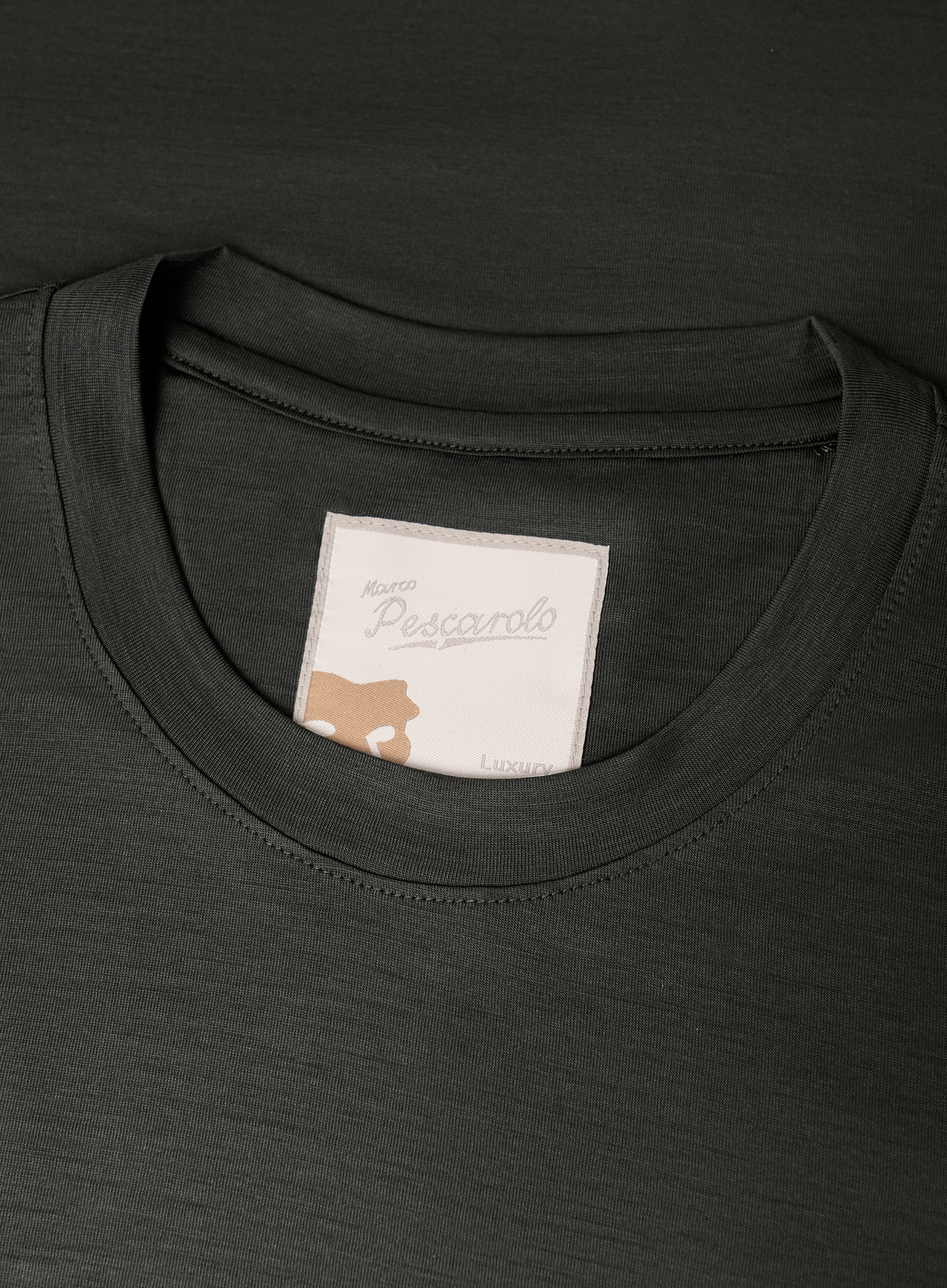 T-shirt van Scheerwol | FULL_WIDTH | GRIJS-GROEN