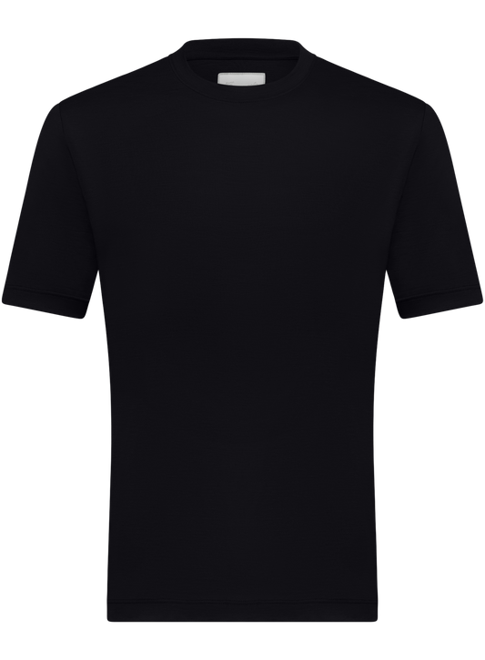 T-shirt van Scheerwol | FULL_WIDTH | BLUE NAVY