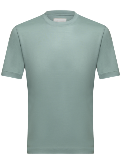 T-shirt van Scheerwol | FULL_WIDTH | Aqua