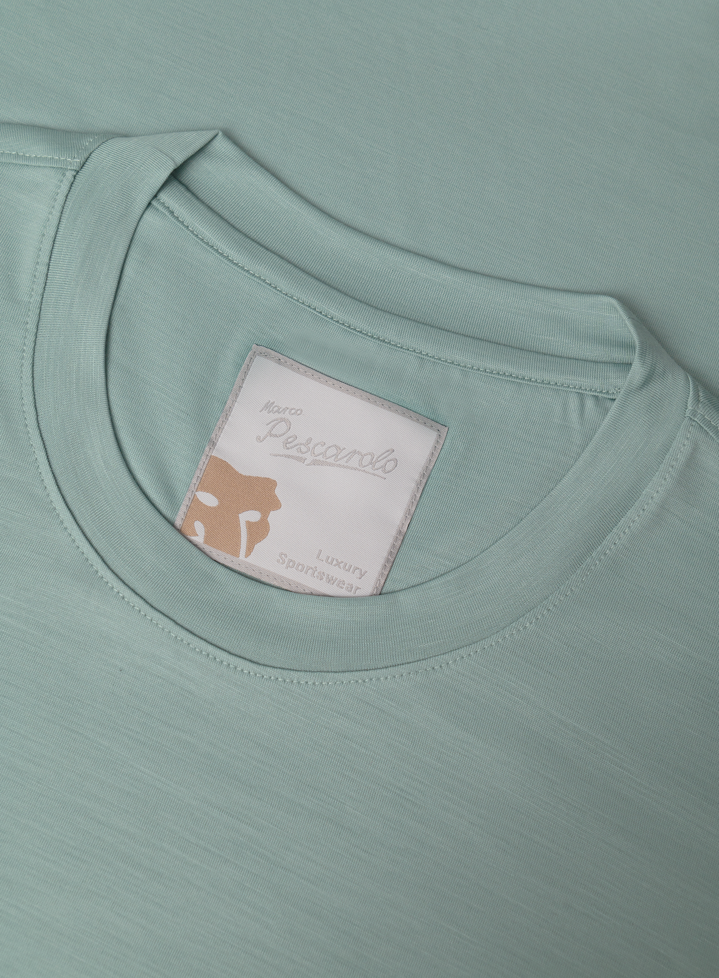 T-shirt van Scheerwol | FULL_WIDTH | Aqua