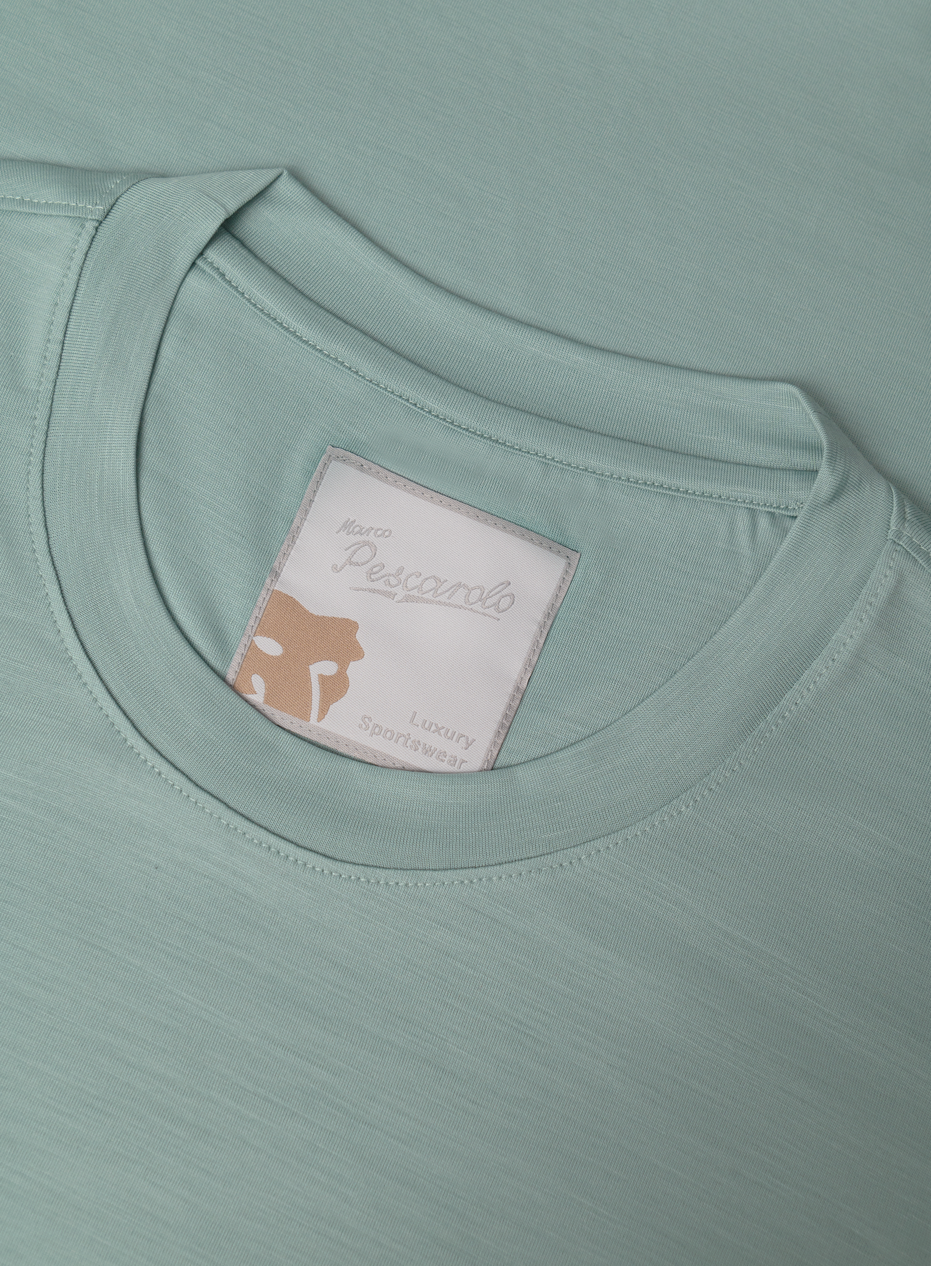 T-shirt van Scheerwol | FULL_WIDTH | Aqua