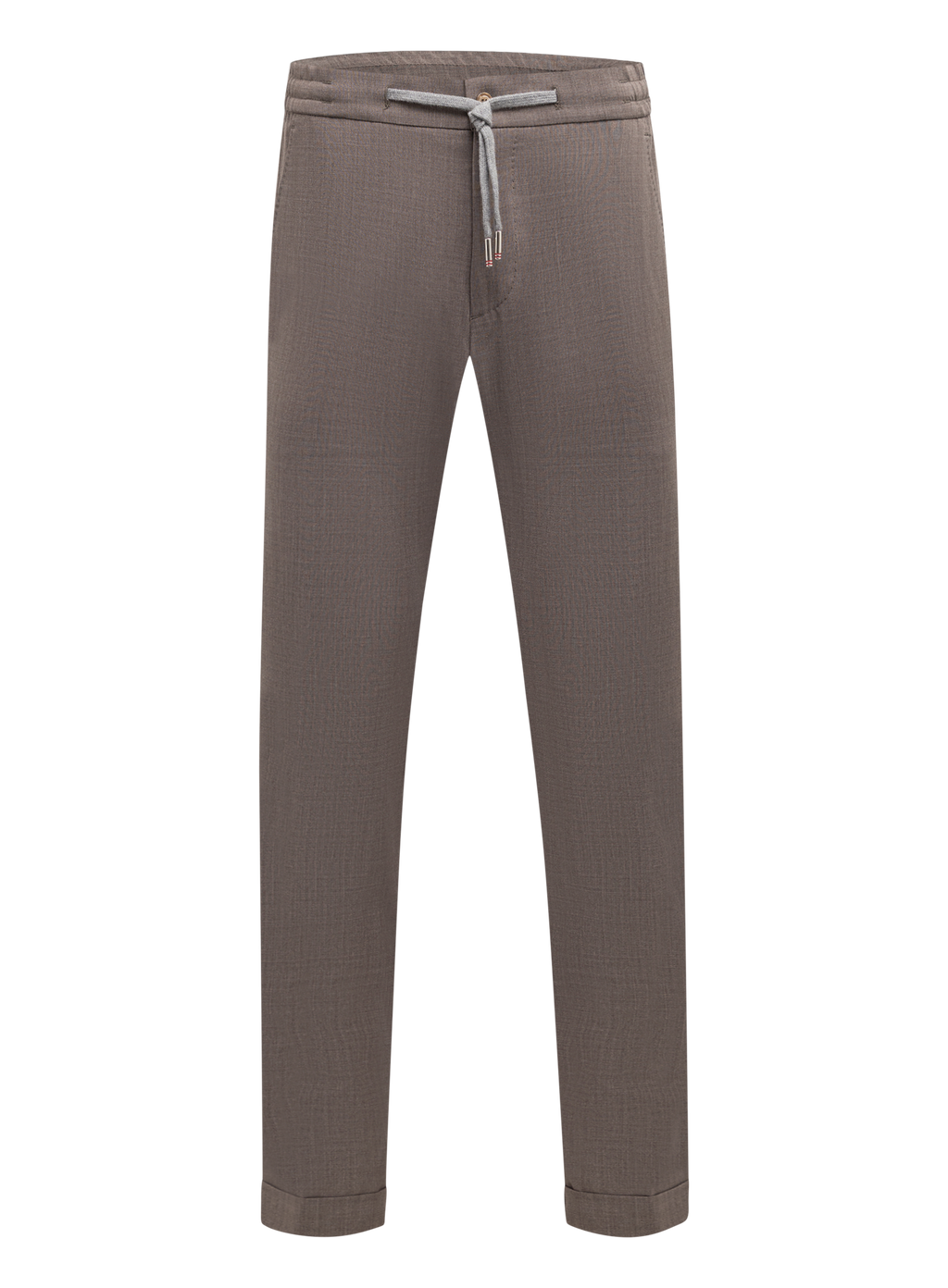 Carraciolo jog pantalon van scheerwol | TAUPE