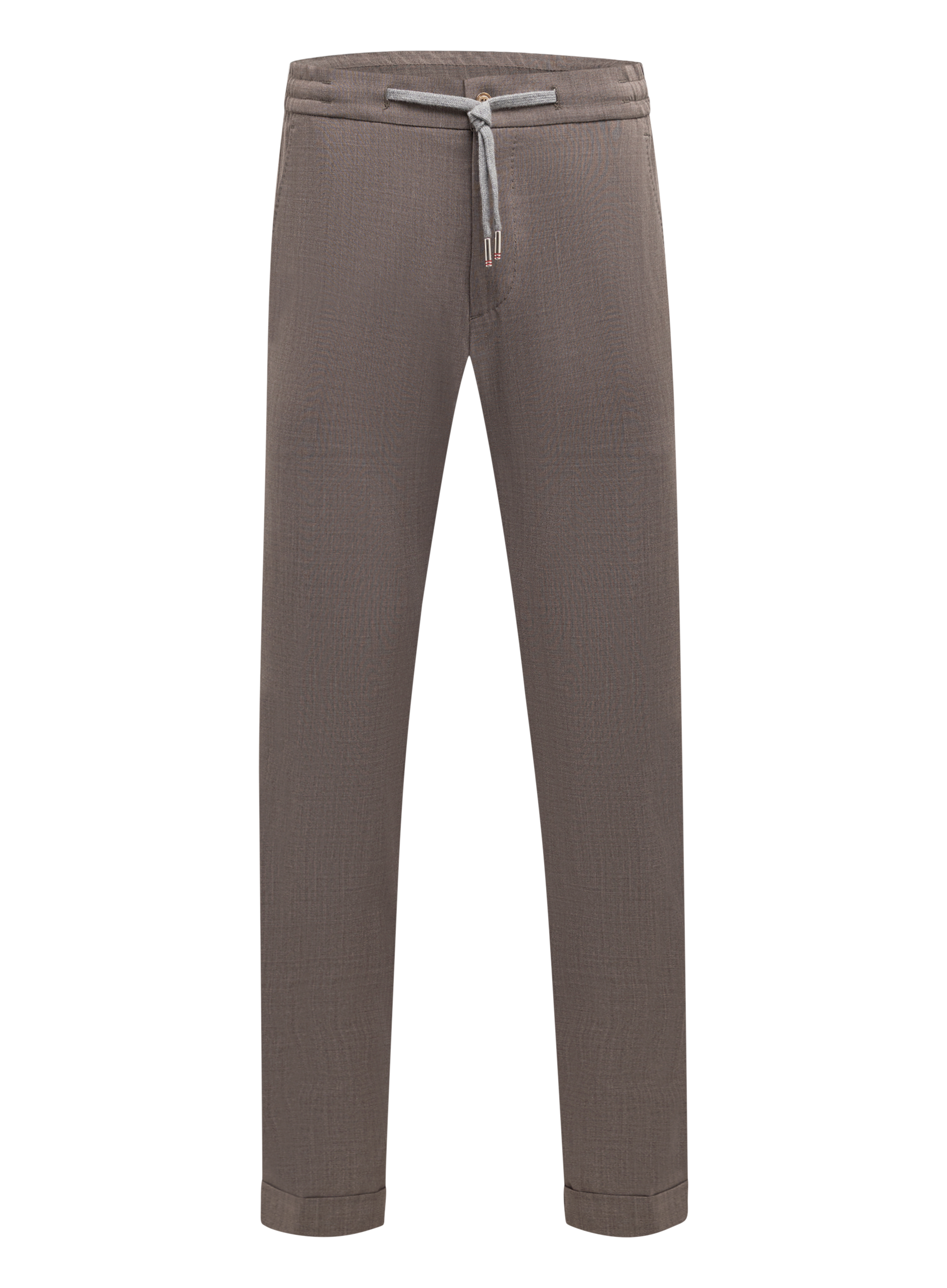 Carraciolo jog pantalon van scheerwol | TAUPE