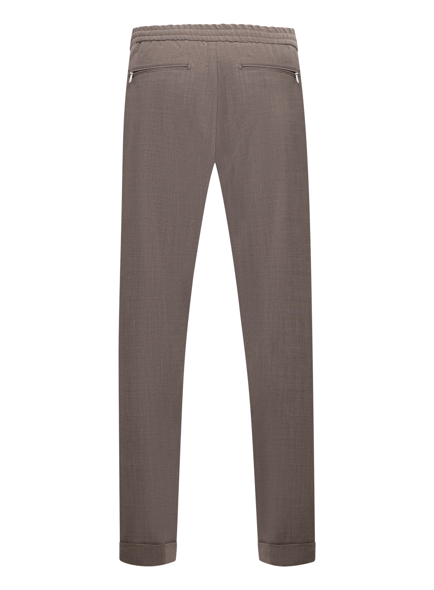 Broek van scheerwol | TAUPE
