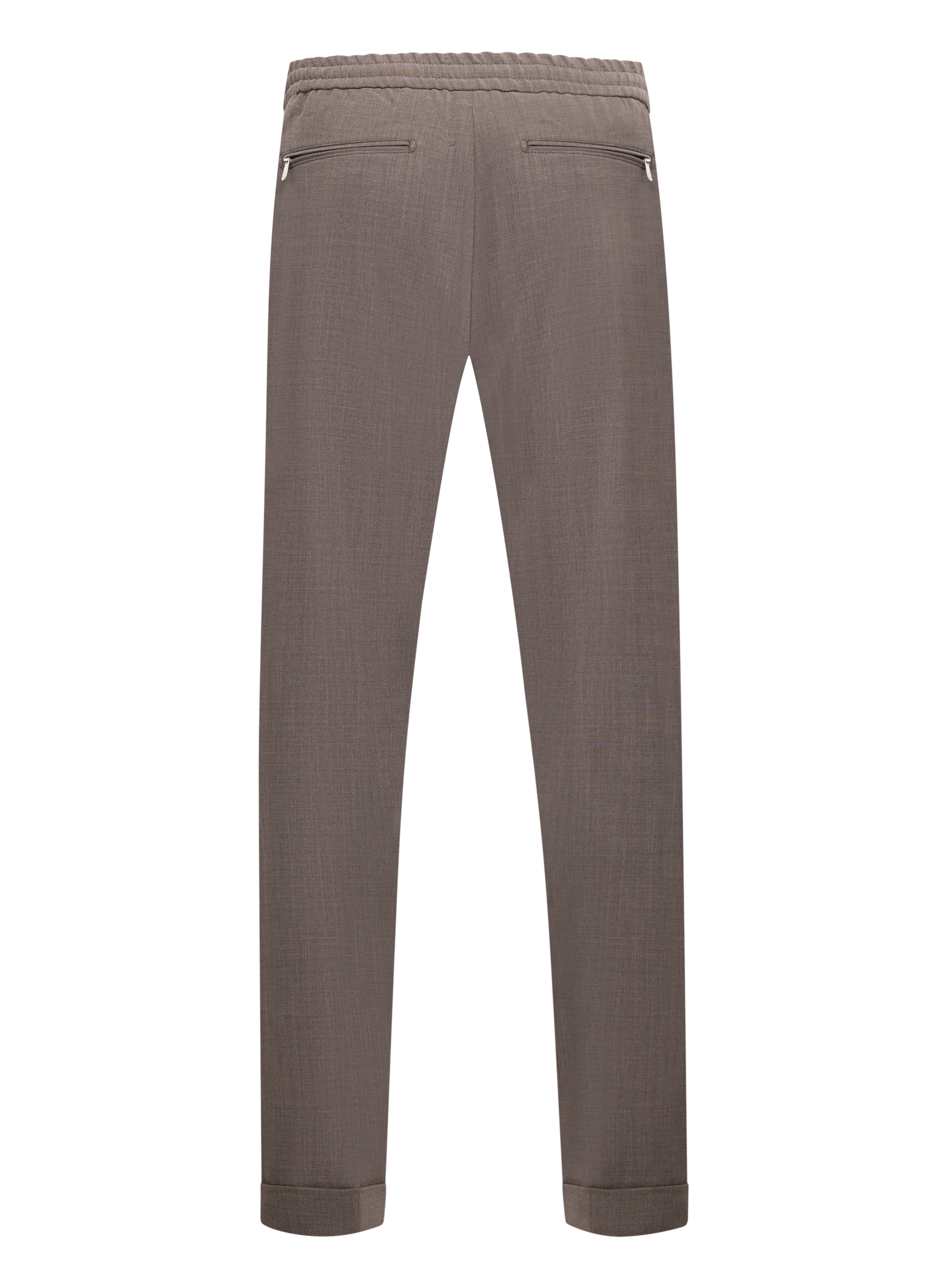 Carraciolo jog pantalon van scheerwol | TAUPE