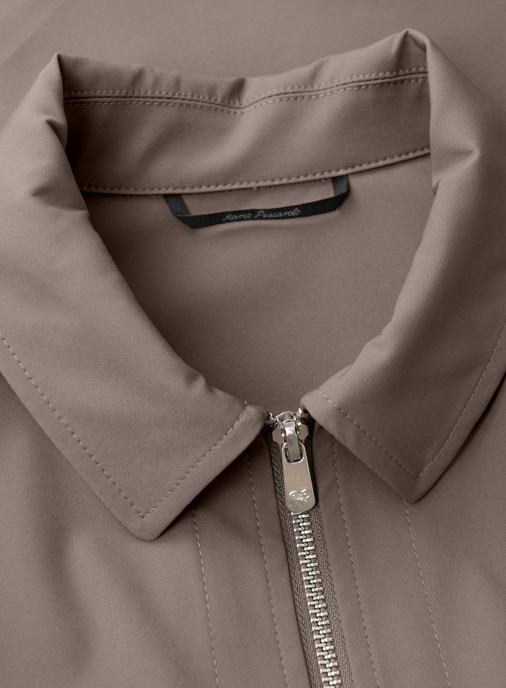 Urus overshirt van technische stof | FULL_WIDTH | TAUPE