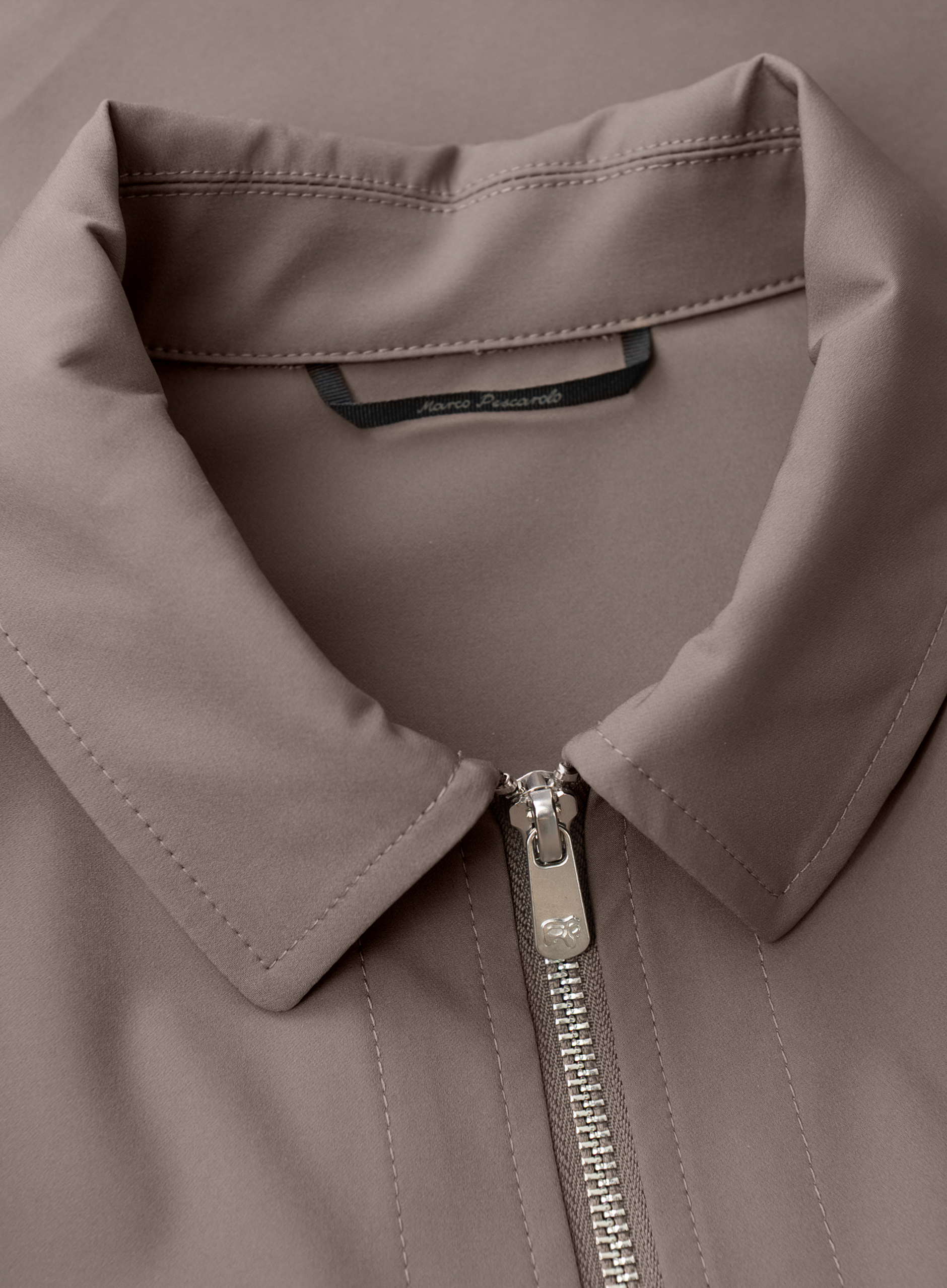 Urus overshirt van technische stof | FULL_WIDTH | TAUPE