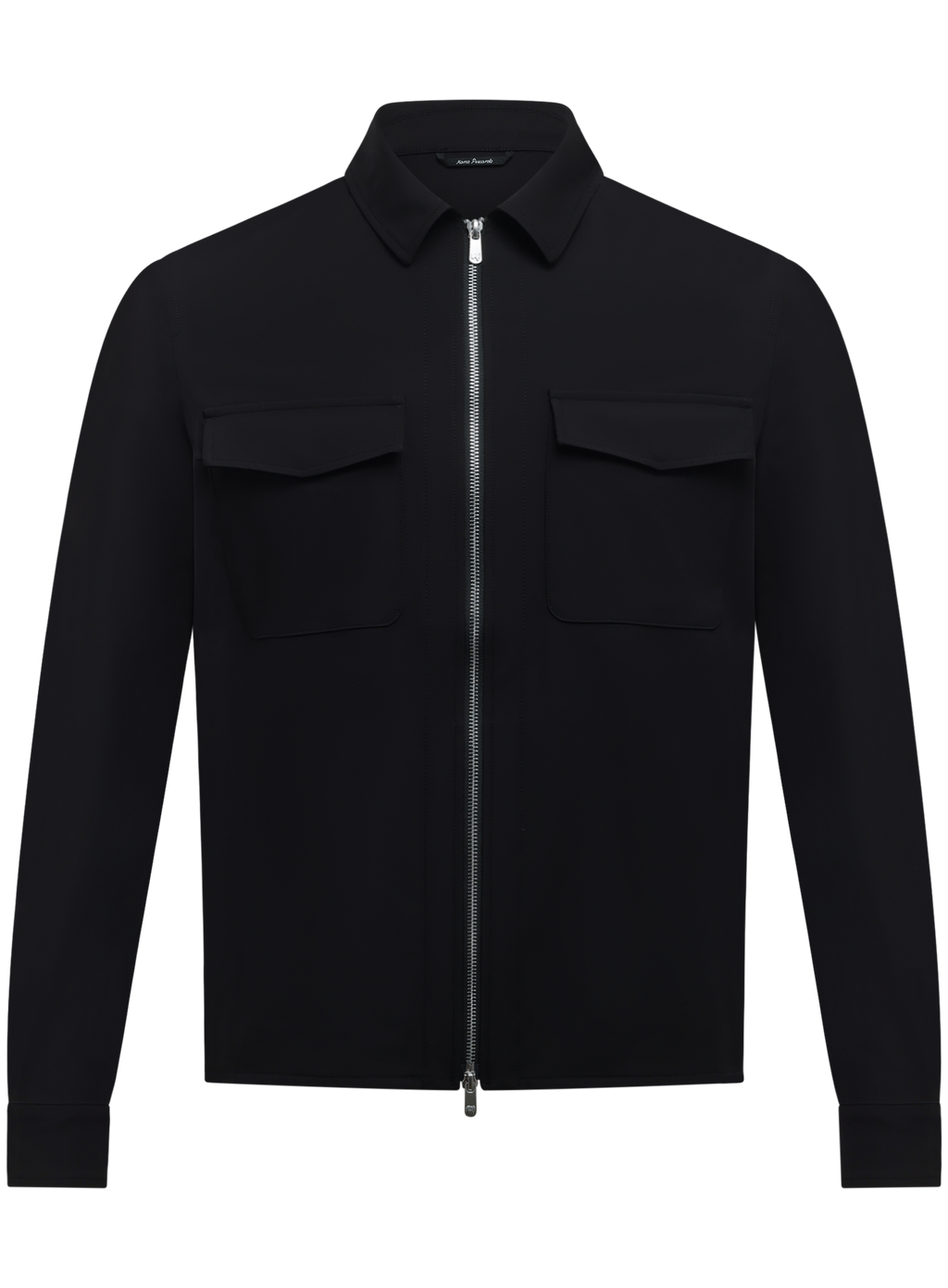 Urus overshirt van technische stof | Zwart