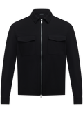 Urus overshirt van technische stof | Zwart