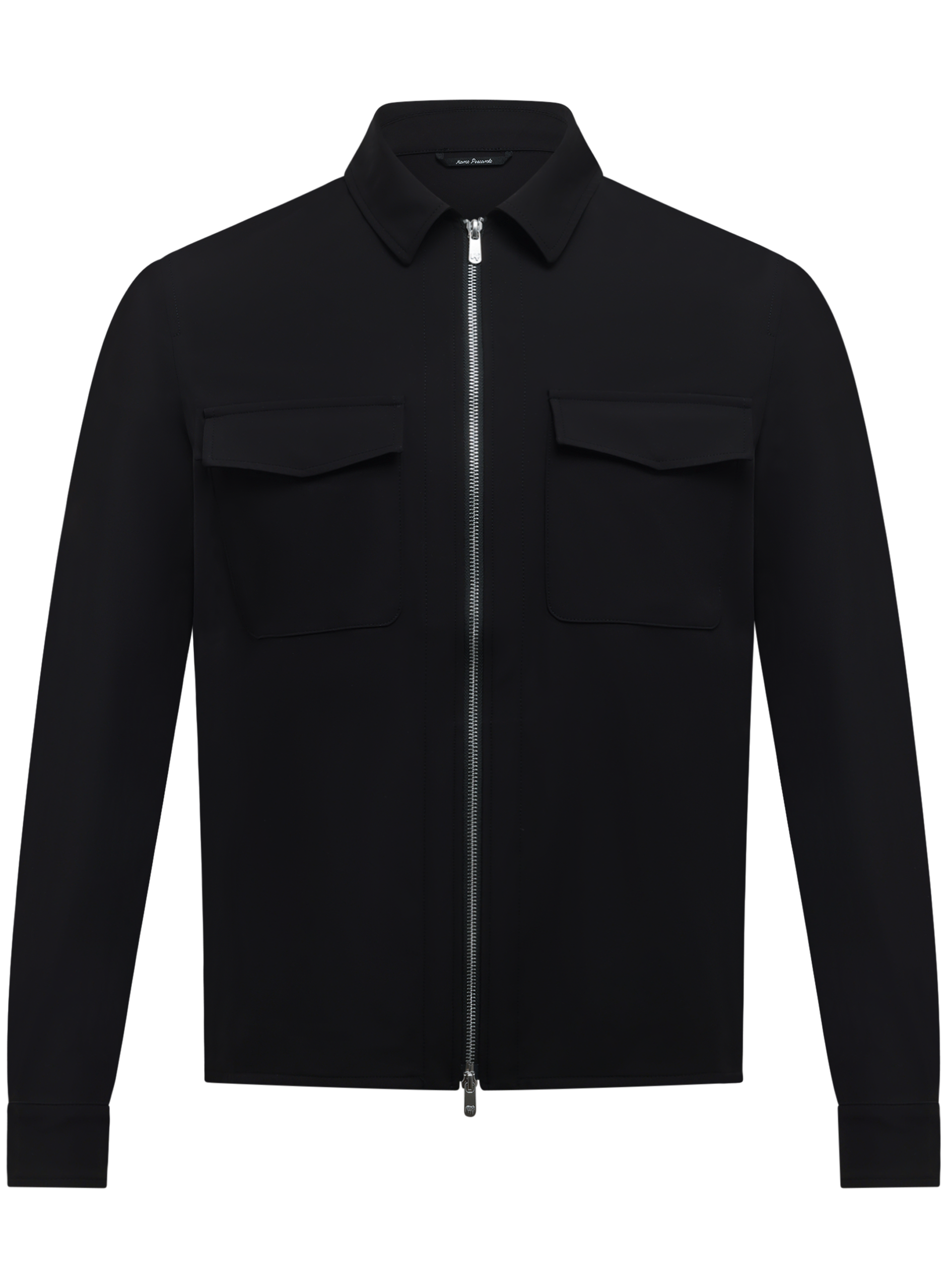 Urus overshirt van technische stof | Zwart