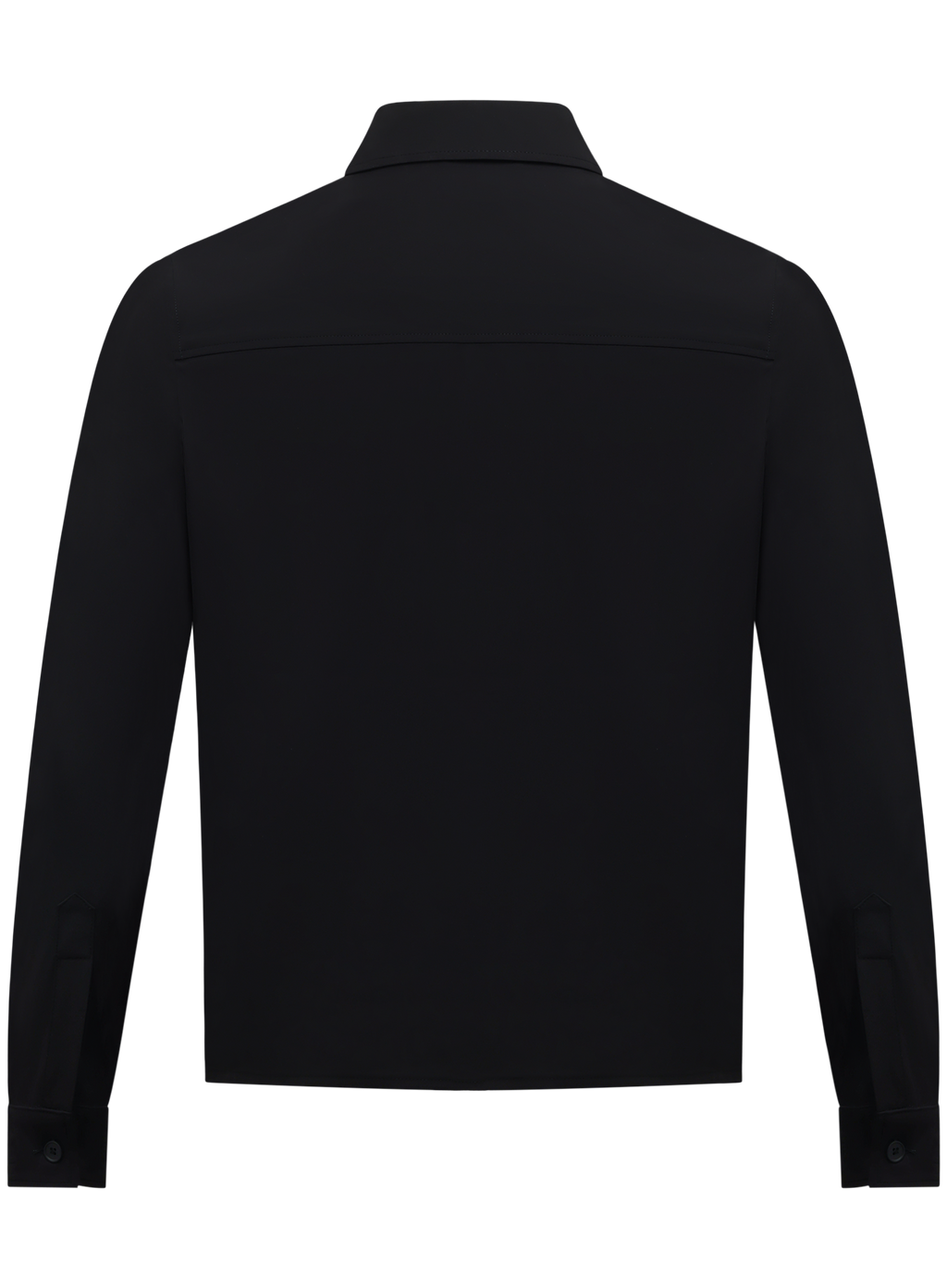 Urus overshirt van technische stof | Zwart