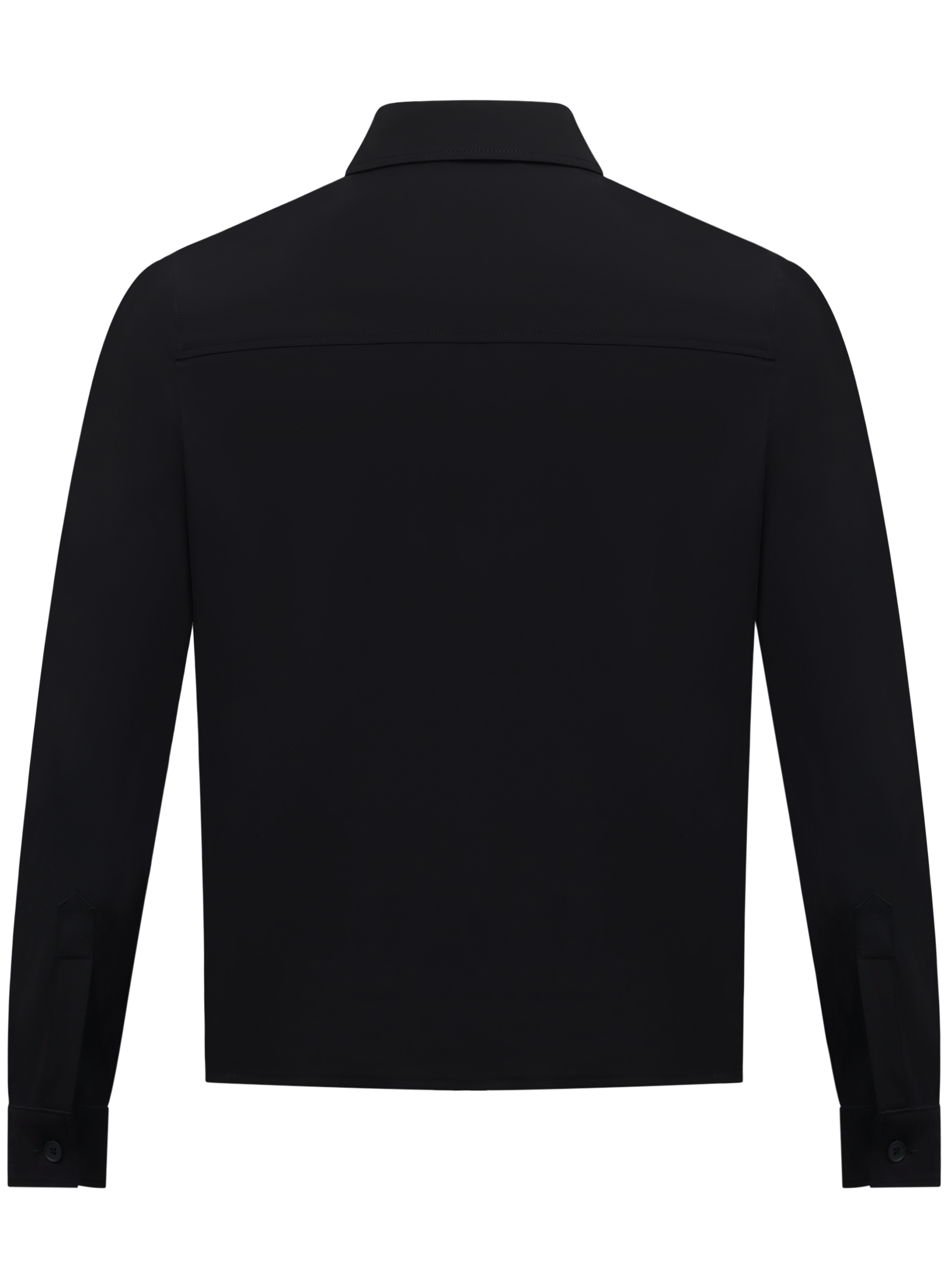 Urus overshirt van technische stof | Zwart