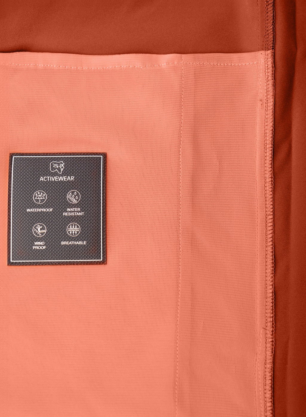 Urus overshirt van technische stof | FULL_WIDTH | Roest
