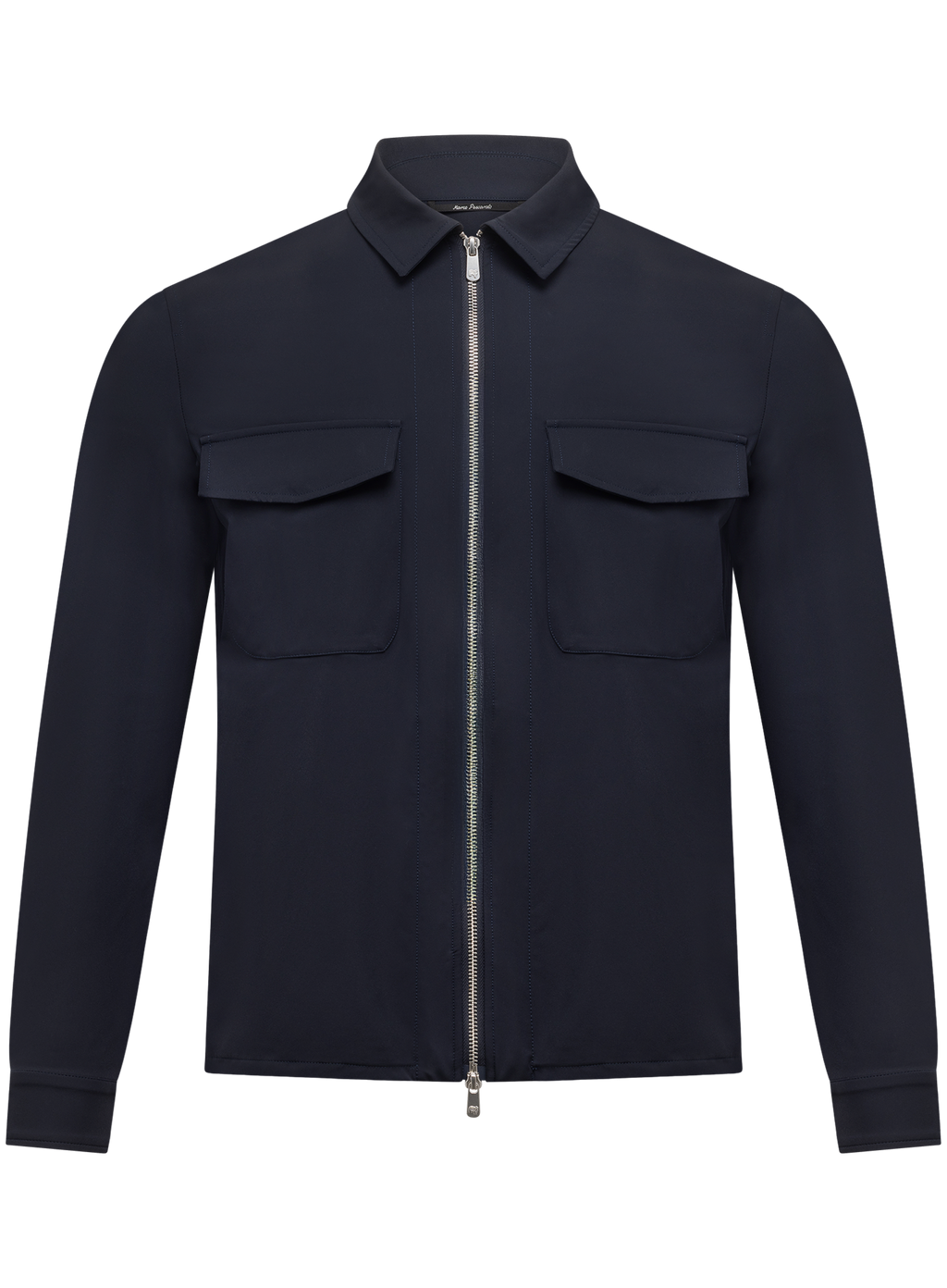 Urus overshirt van technische stof | BLUE NAVY