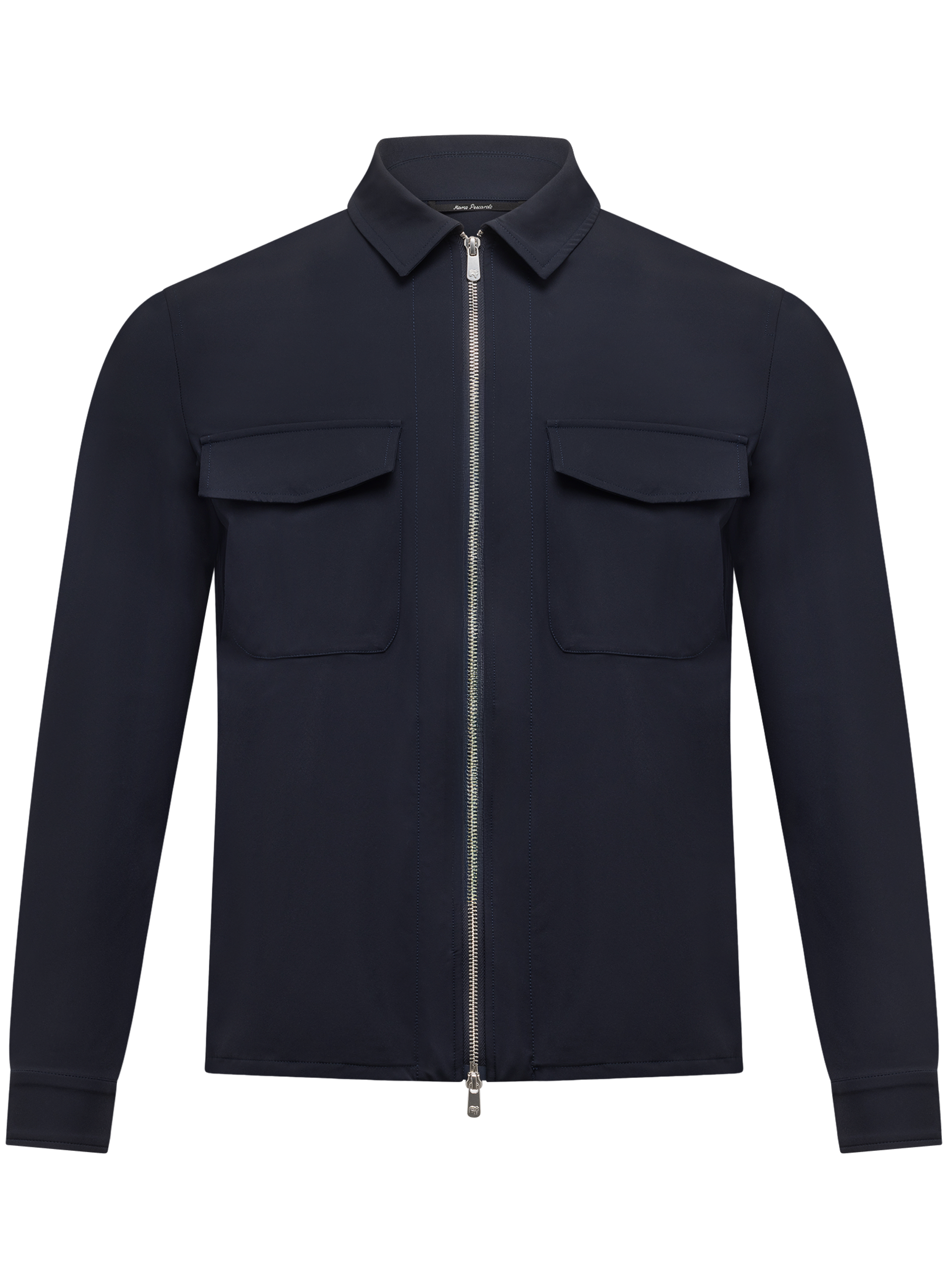 Urus overshirt van technische stof | BLUE NAVY