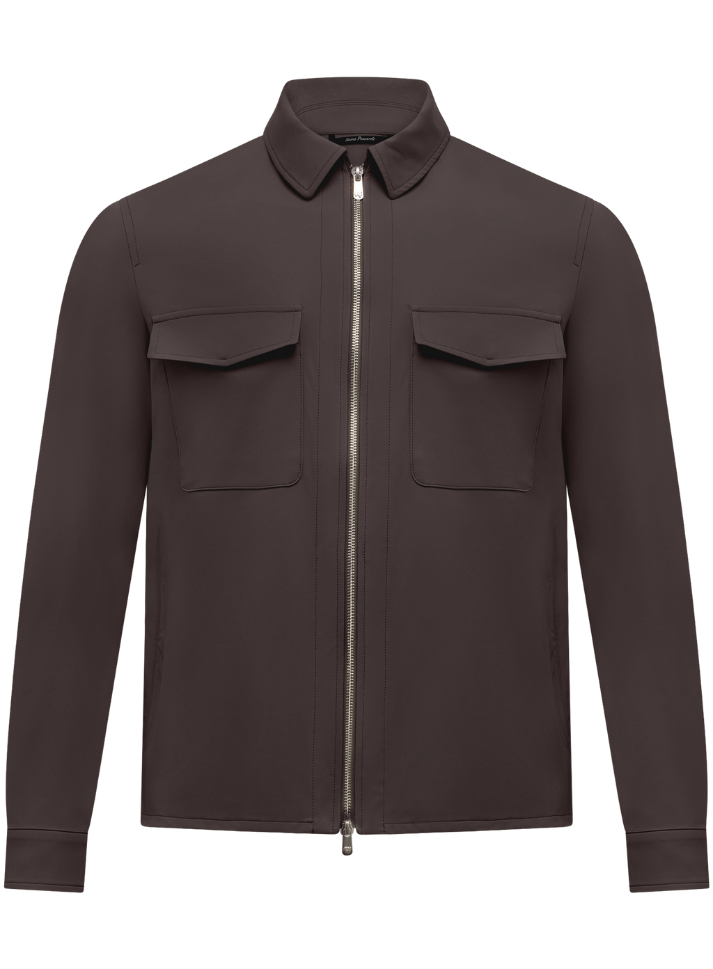 Urus overshirt van technische stof | D.Bruin