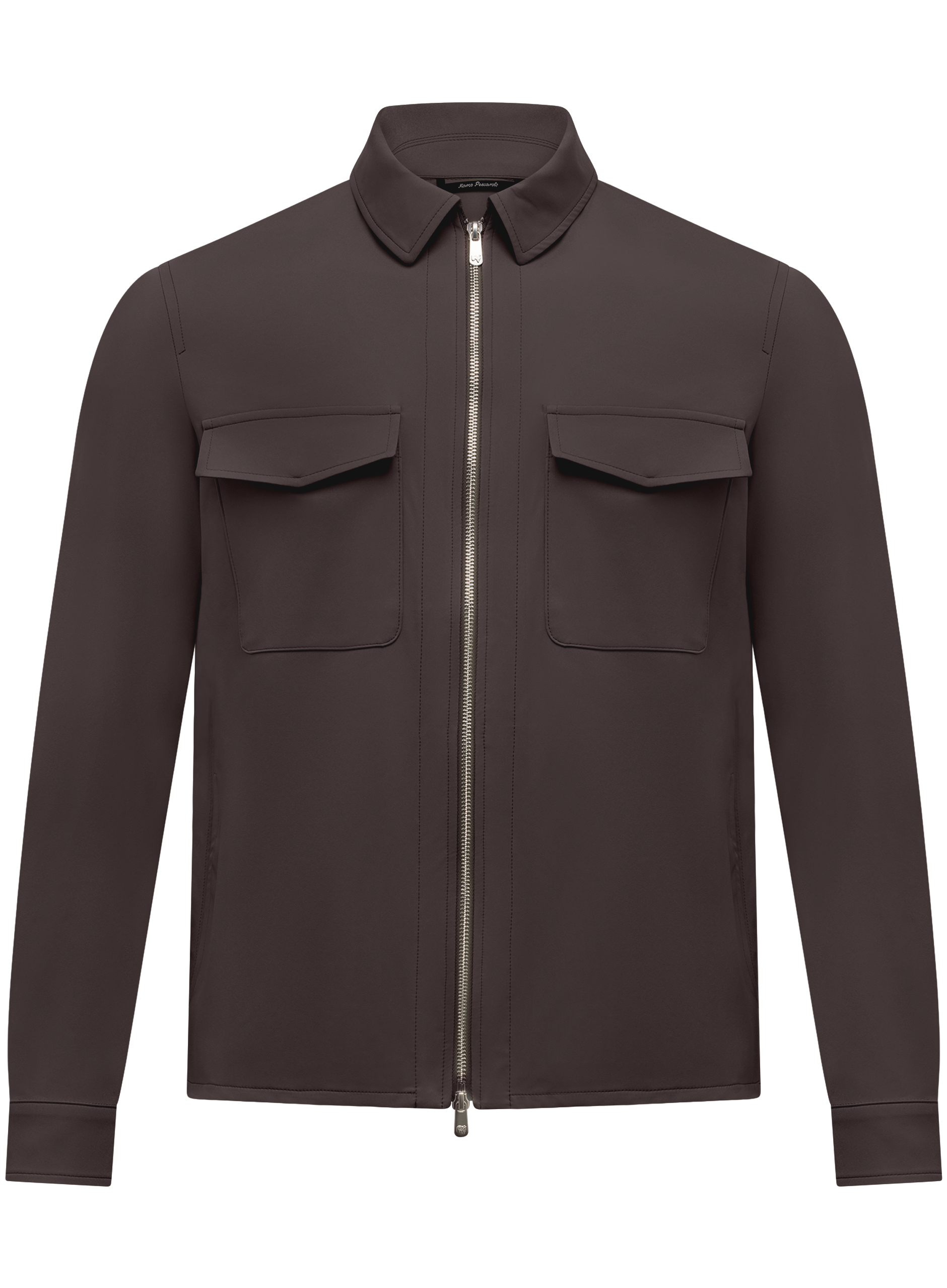 Urus overshirt van technische stof | D.Bruin