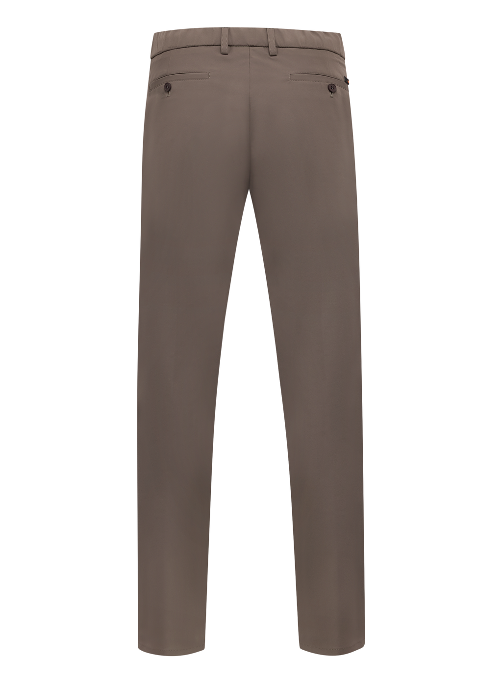 Broek met stretch | TAUPE