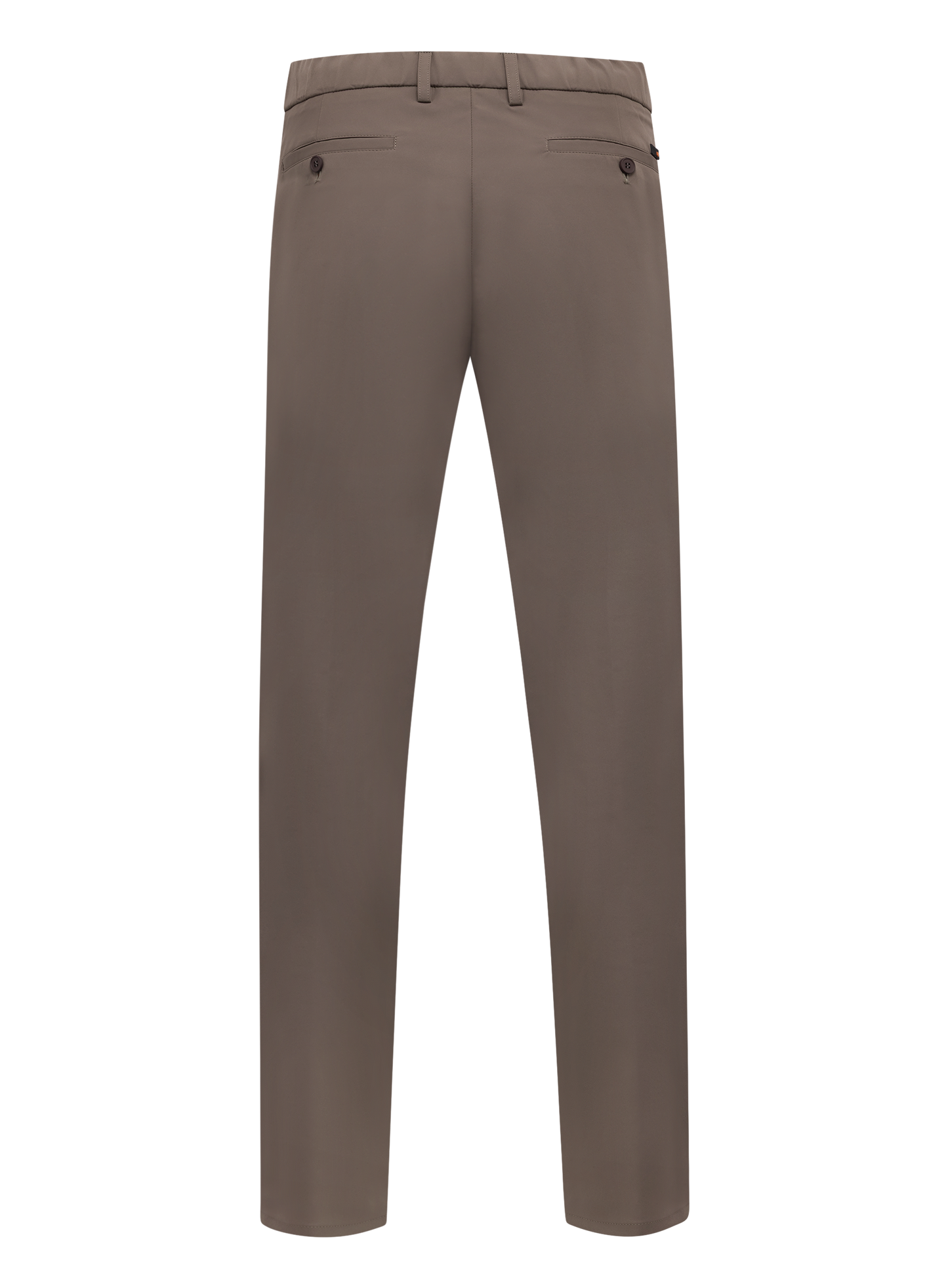 Broek met stretch | TAUPE