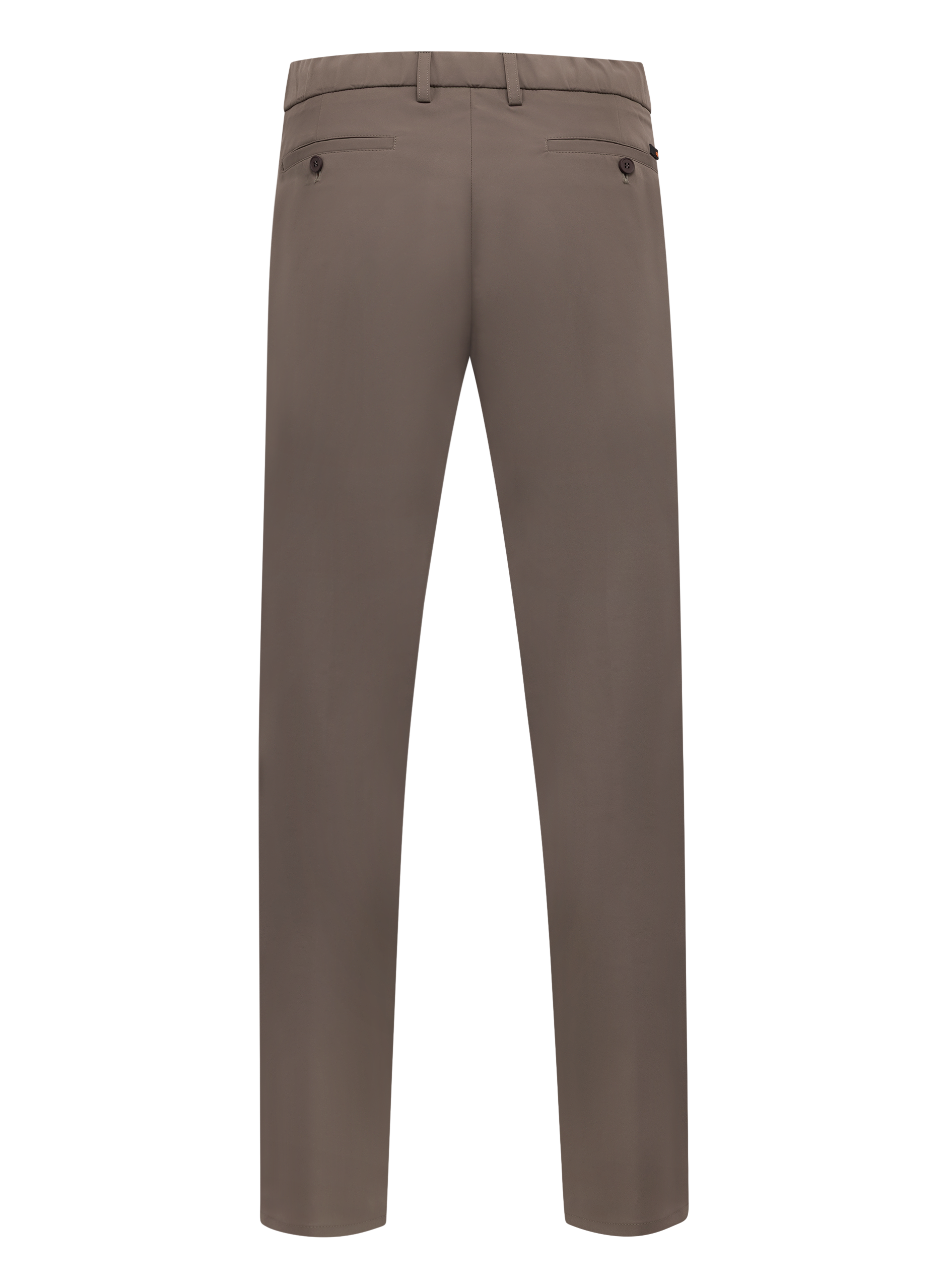 Broek met stretch | TAUPE
