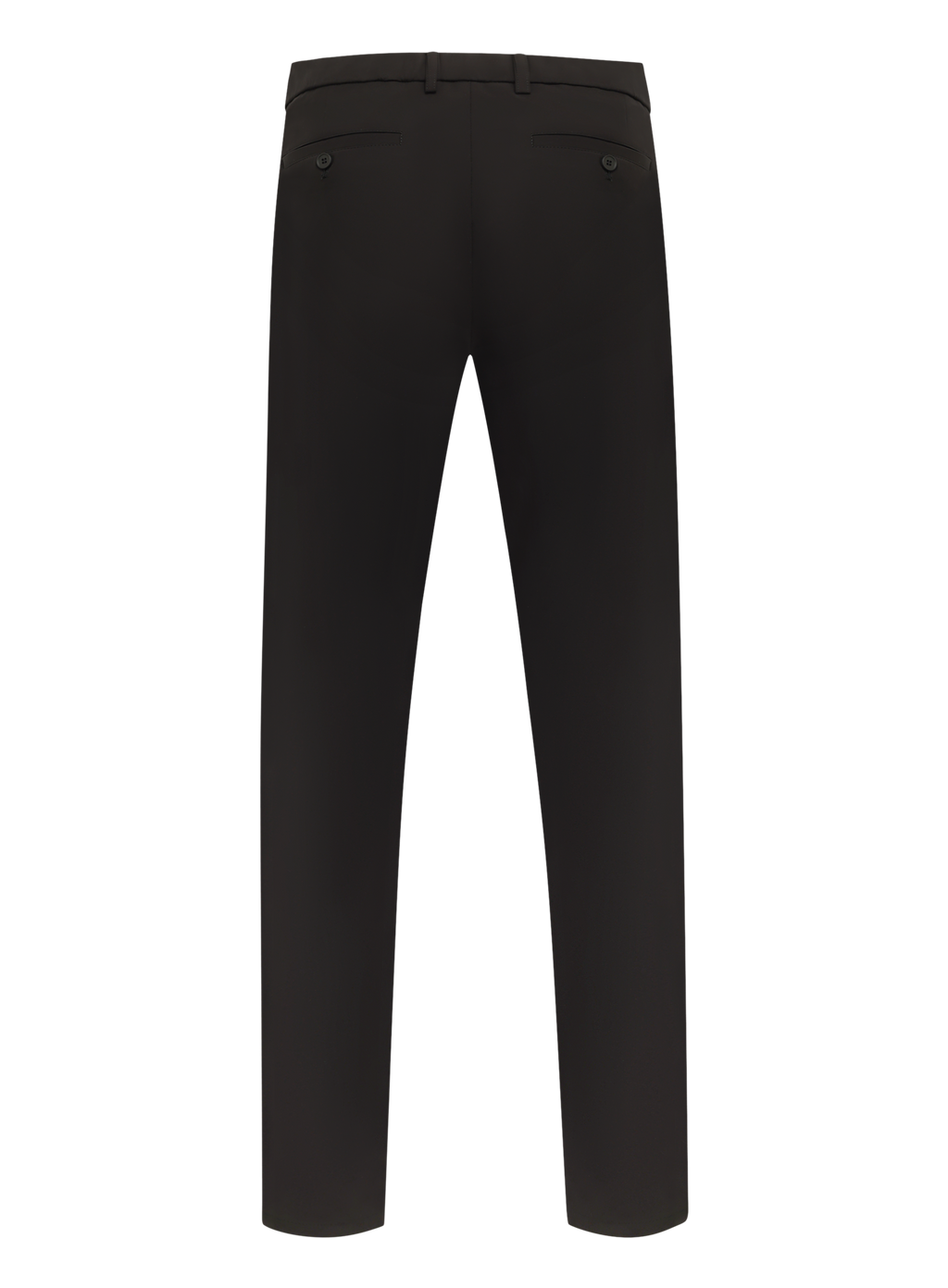 Broek met stretch | Zwart