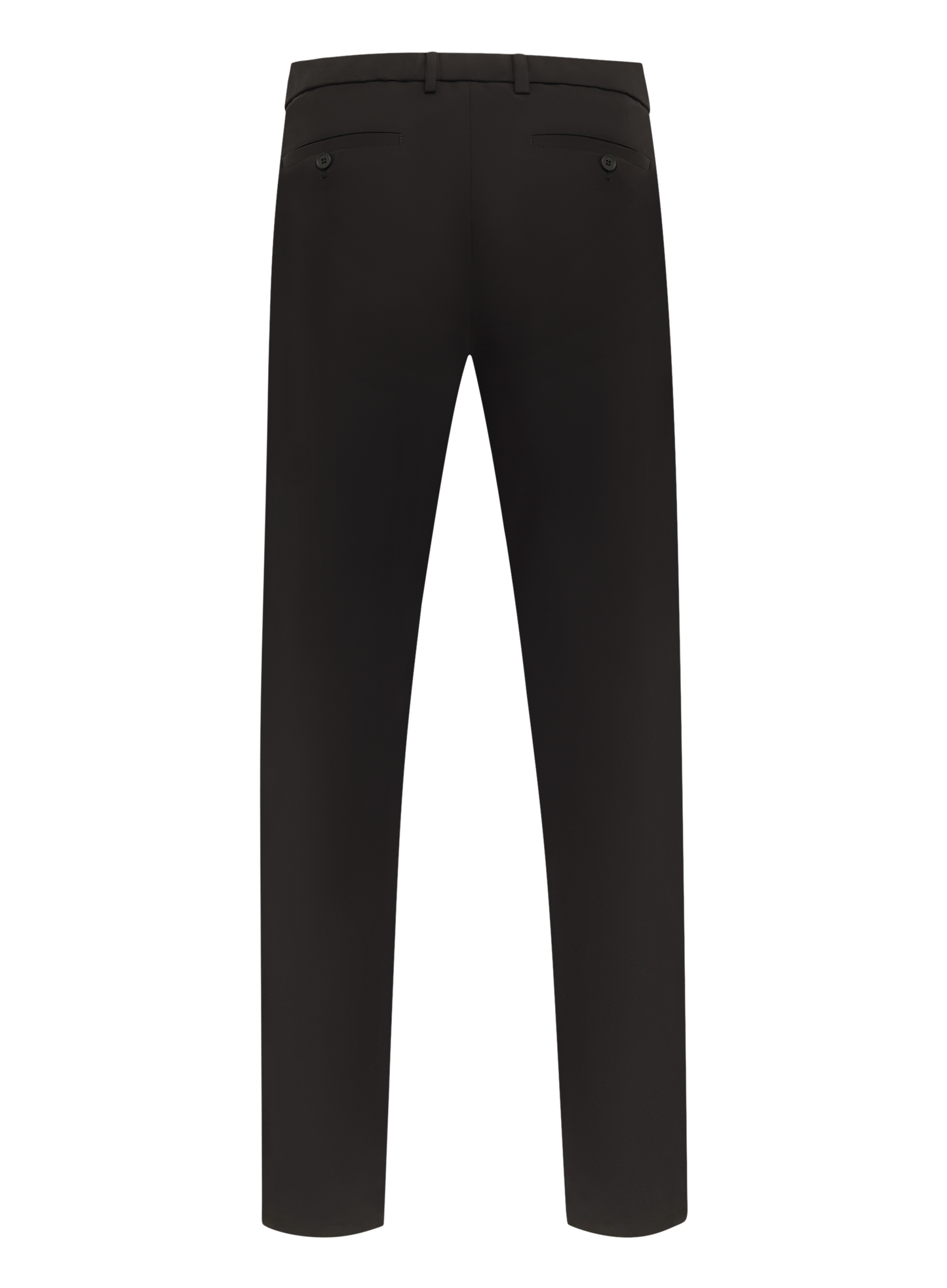 Broek met stretch | Zwart