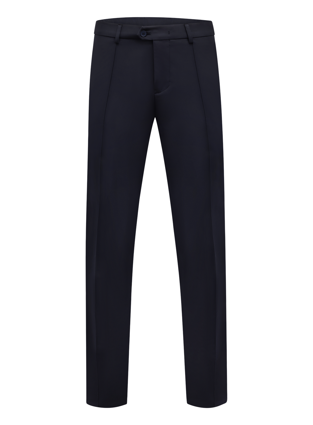 Broek van technische stof met lichte stretch | BLUE NAVY