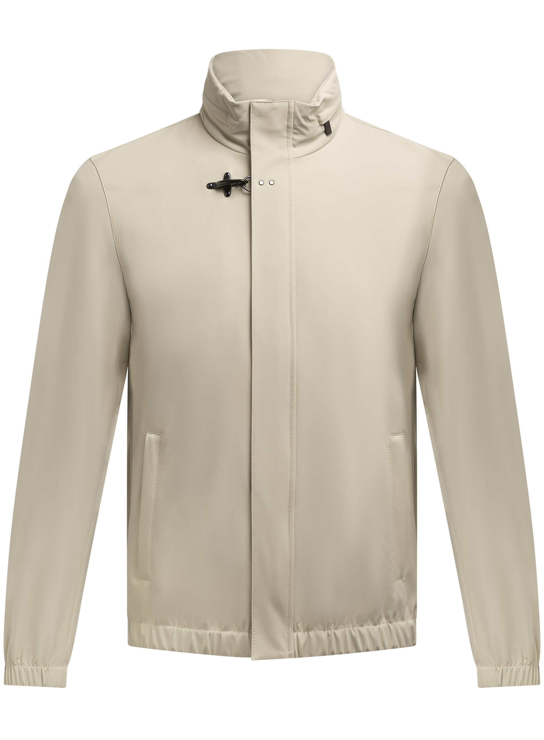 Jack met opstaande kraag | Beige