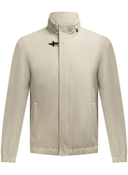 Jack met opstaande kraag | Beige