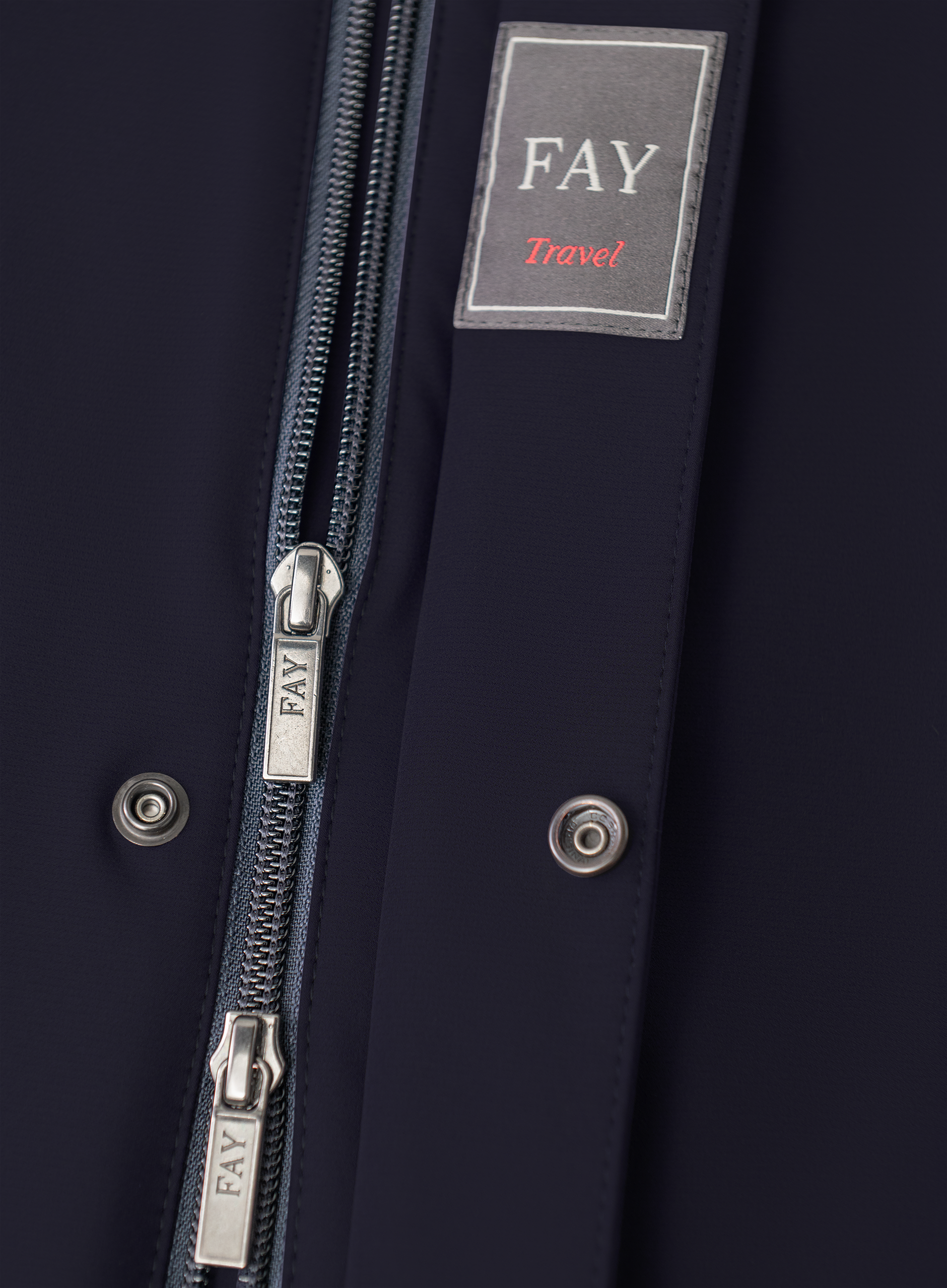 Jack met opstaande kraag | FULL_WIDTH | BLUE NAVY