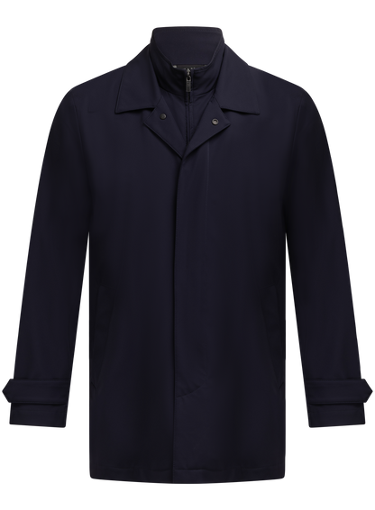 Jas met uitneembare binnenvoering | BLUE NAVY