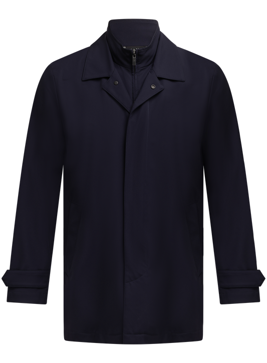 Jas met uitneembare binnenvoering | BLUE NAVY