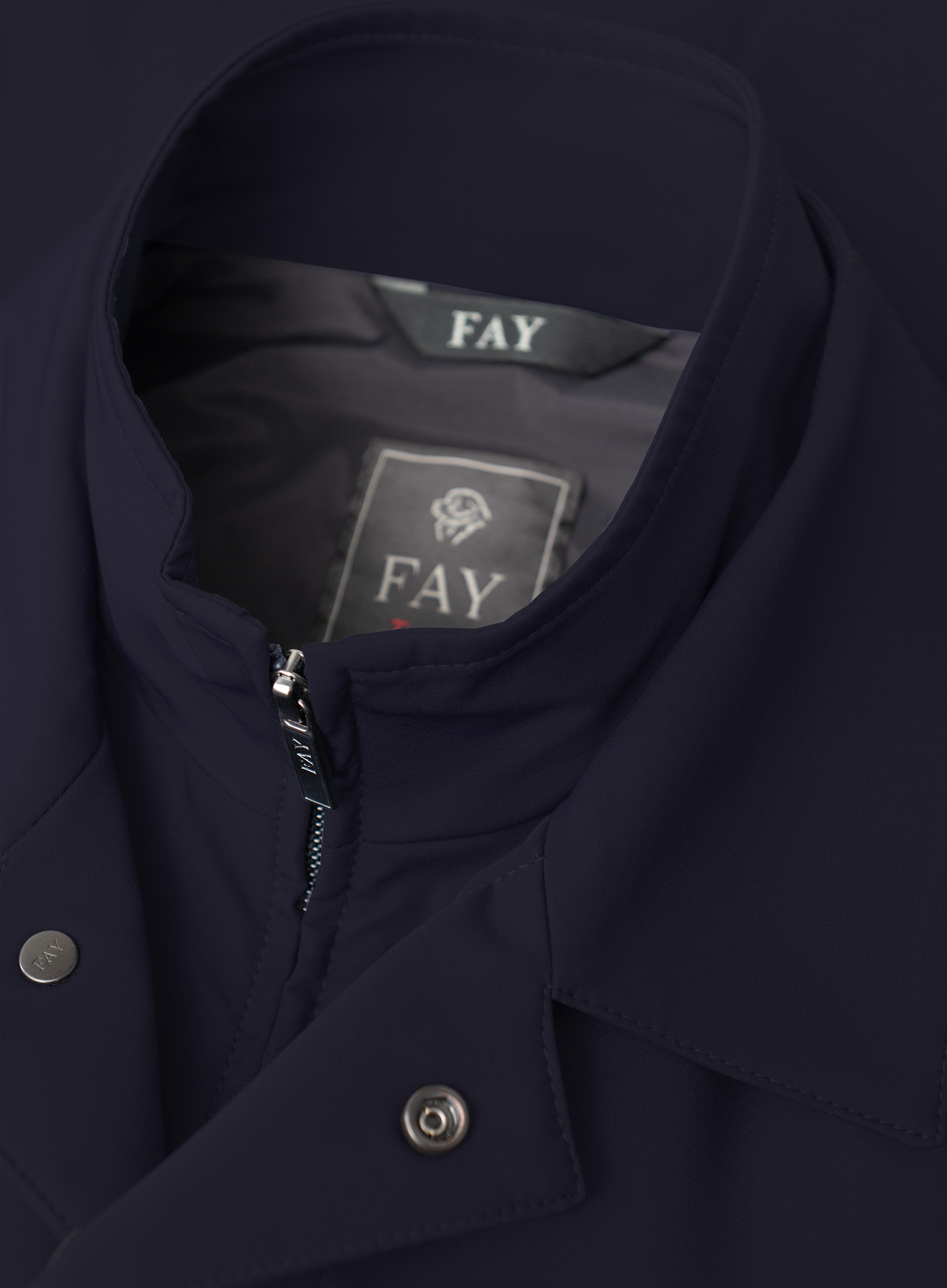 Jas met uitneembare binnenvoering | BLUE NAVY