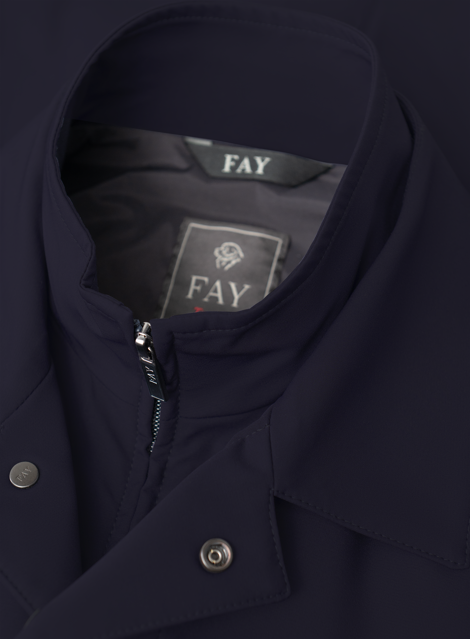 Jas met uitneembare binnenvoering | BLUE NAVY