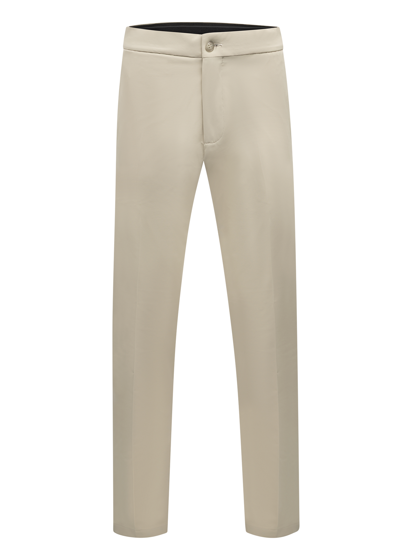 Broek met stretch | Beige