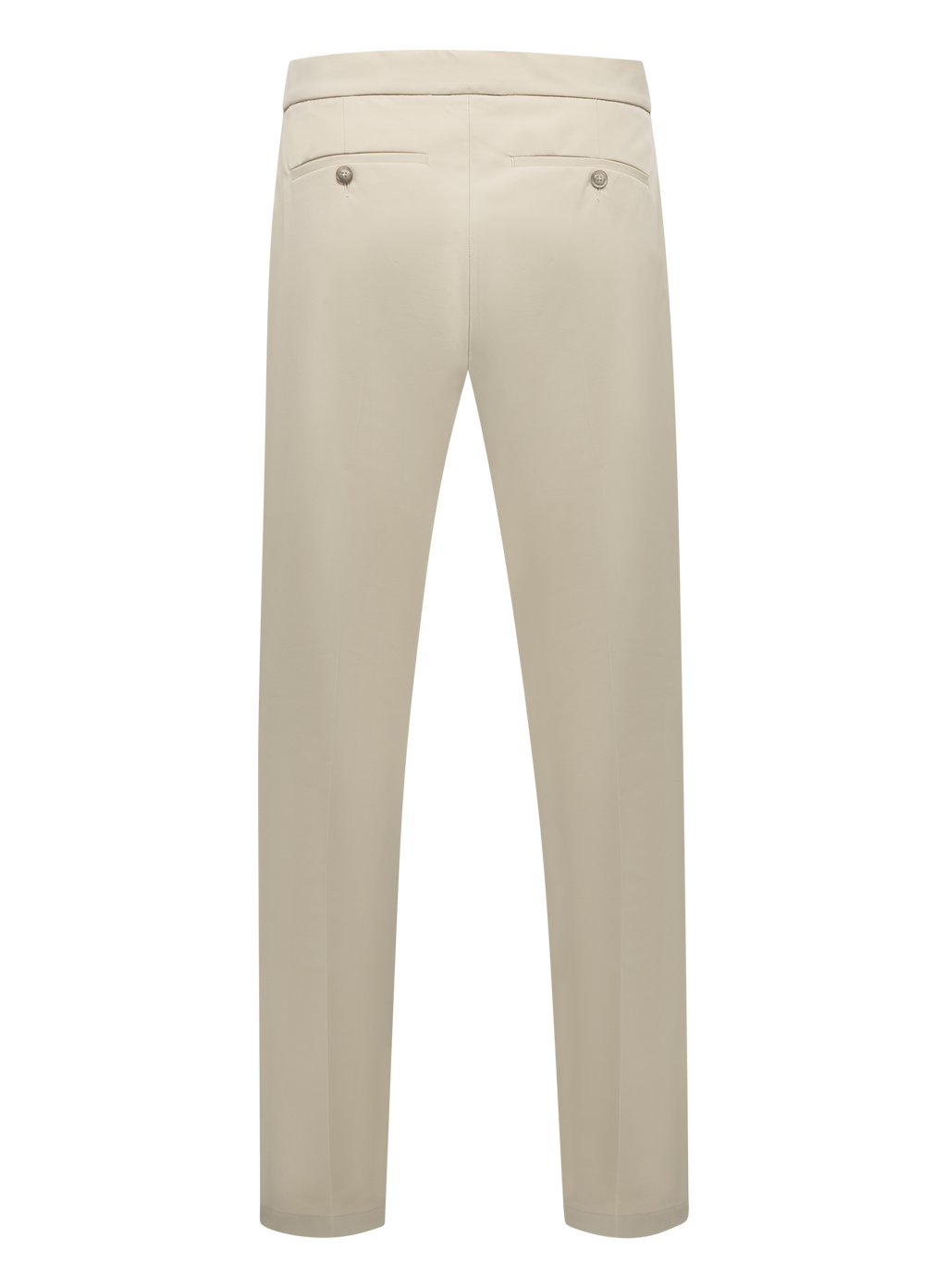 Broek met stretch | Beige
