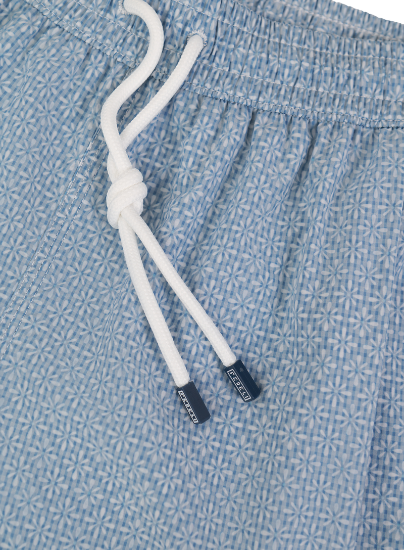 Madeira printed swim trunks