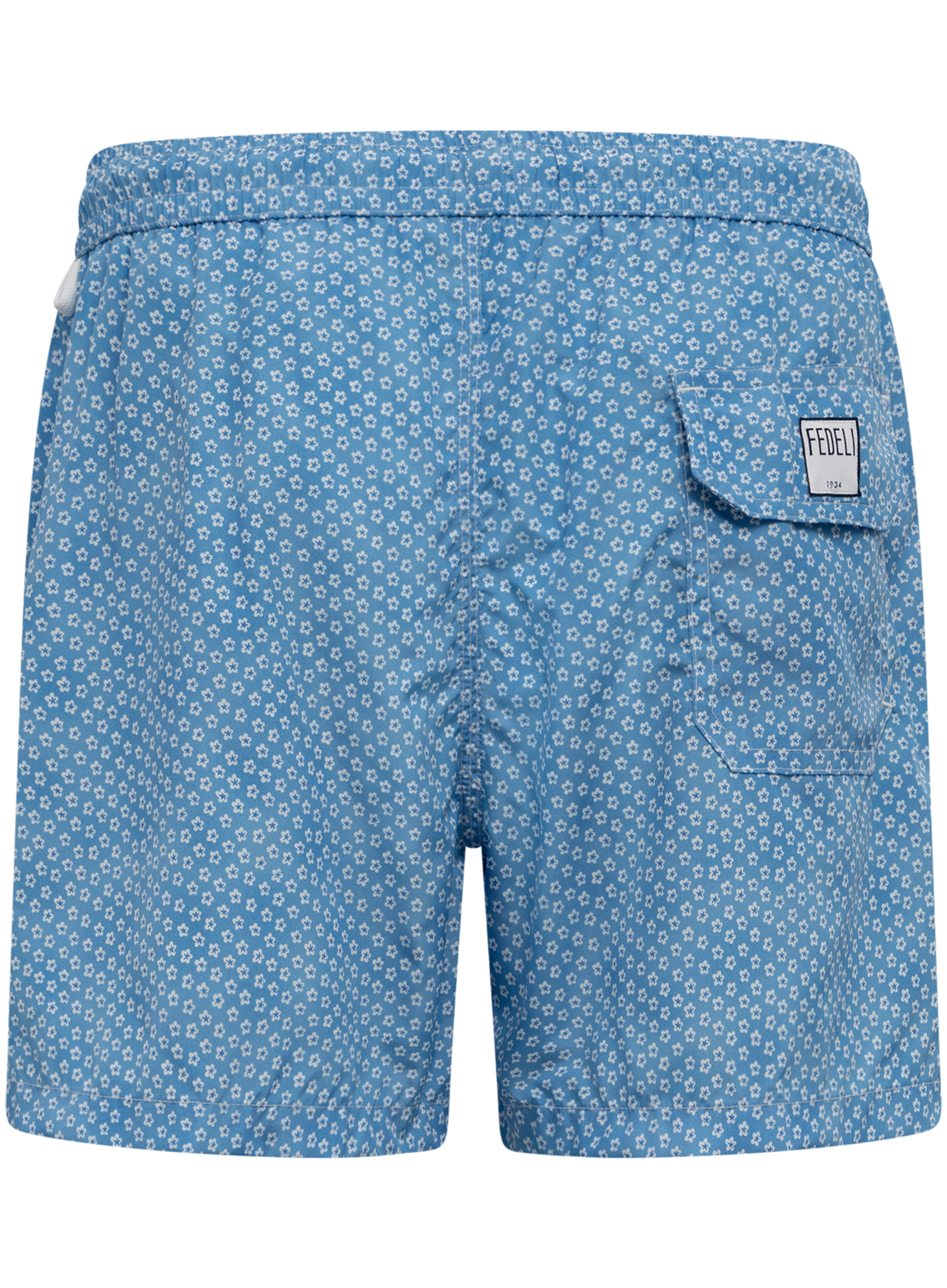 Madeira zwembroek met print | L.Blauw