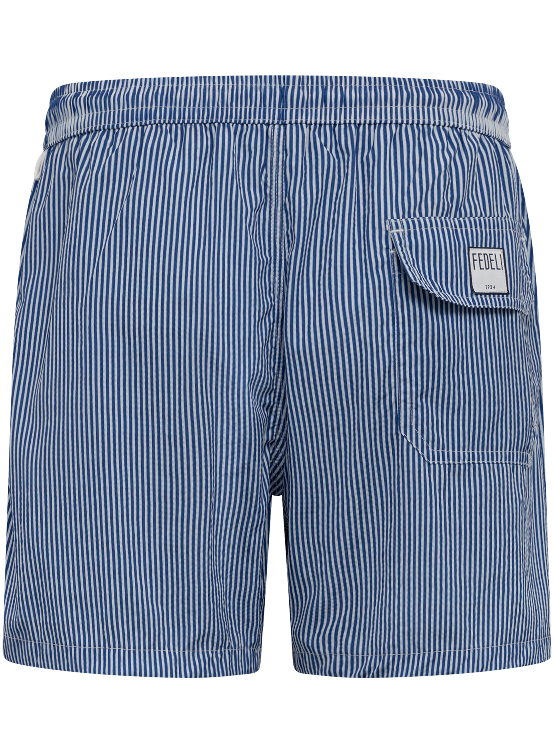 Gestreepte Madeira Zwembroek | BLUE NAVY