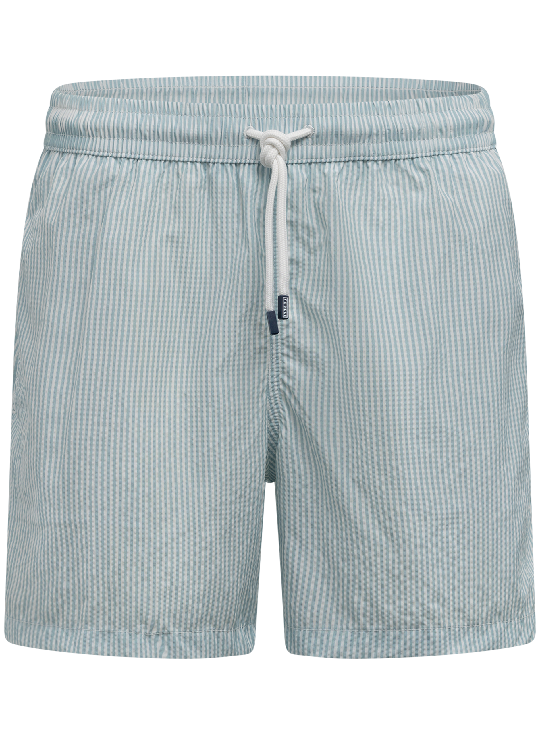 Gestreepte Madeira Zwembroek | L.Blauw