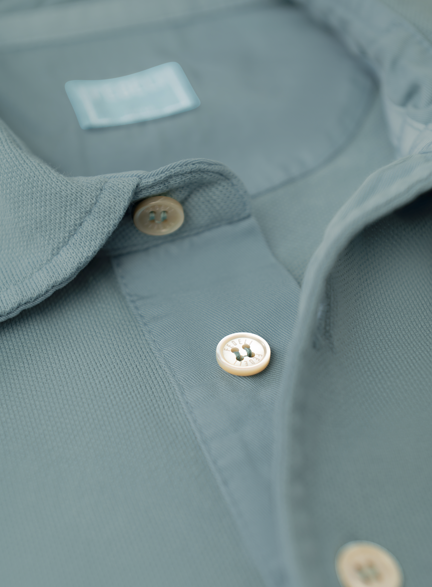 Polo van katoen | Turqoise