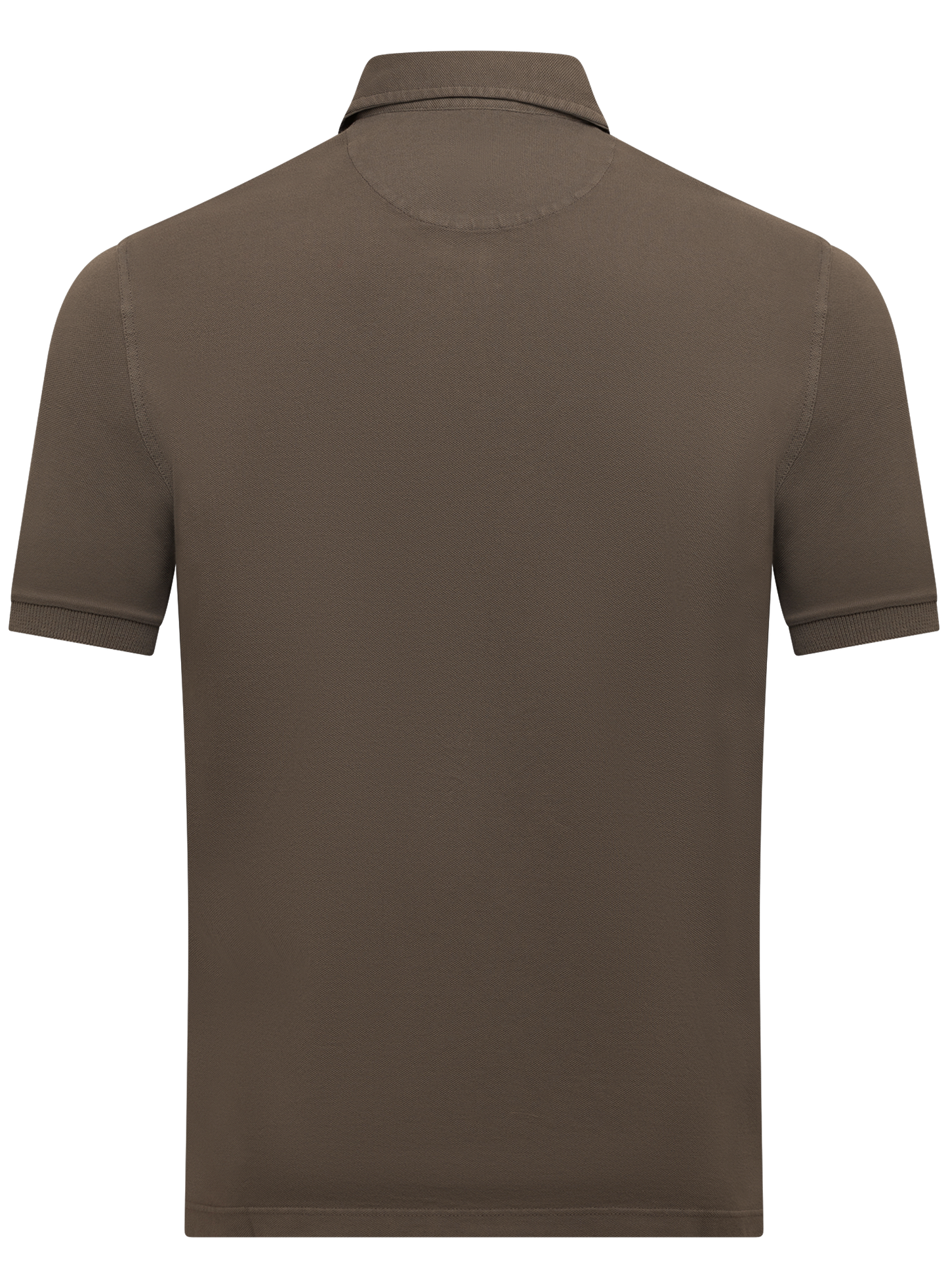 Polo van katoen | TAUPE BRUIN